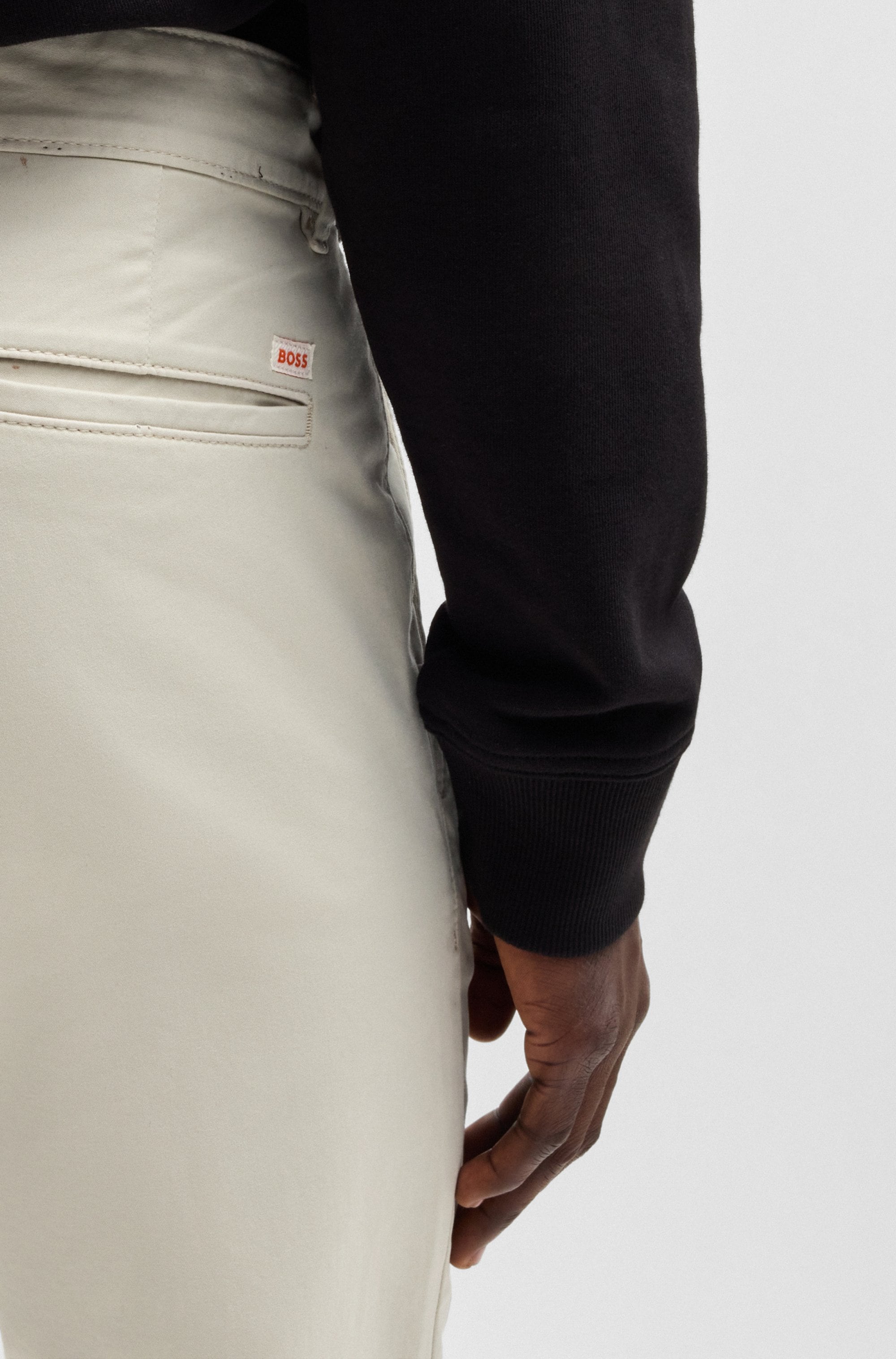 BOSS ORANGE Chinohose »slim«, mit Gesäßtaschen