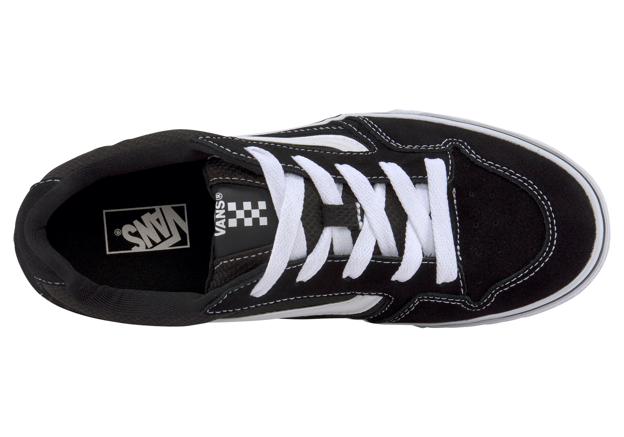 Vans Sneaker »CALDRONE«, mit kontrastfarbenem Logobadge an der Ferse
