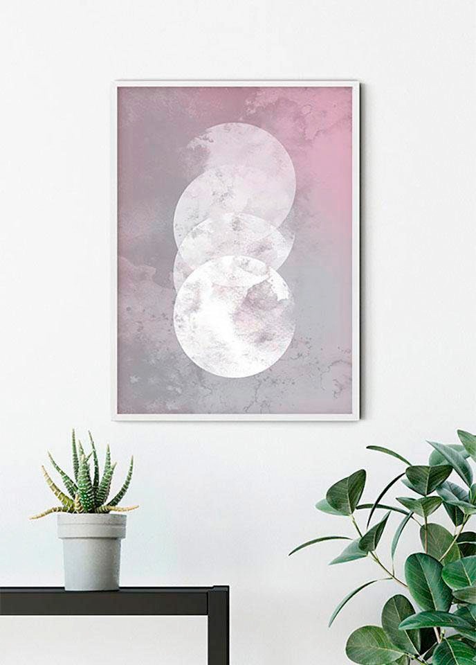 Komar Bild »Tessera Noctis« Formen | Kunst 1 Stk. tlg. Wandbild zur Dekoration - ohne Rahmen