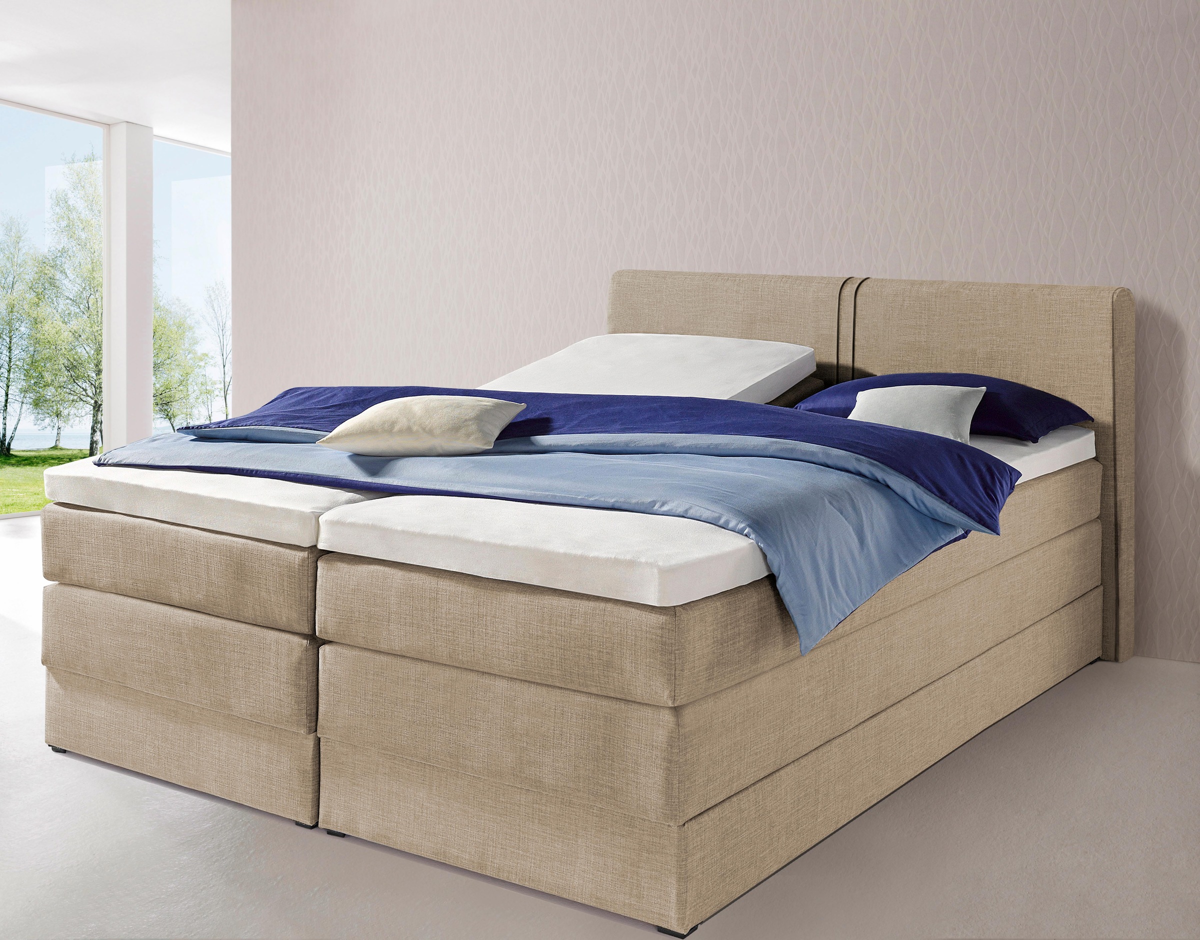 hapo Boxspringbett, mit Bettkasten
