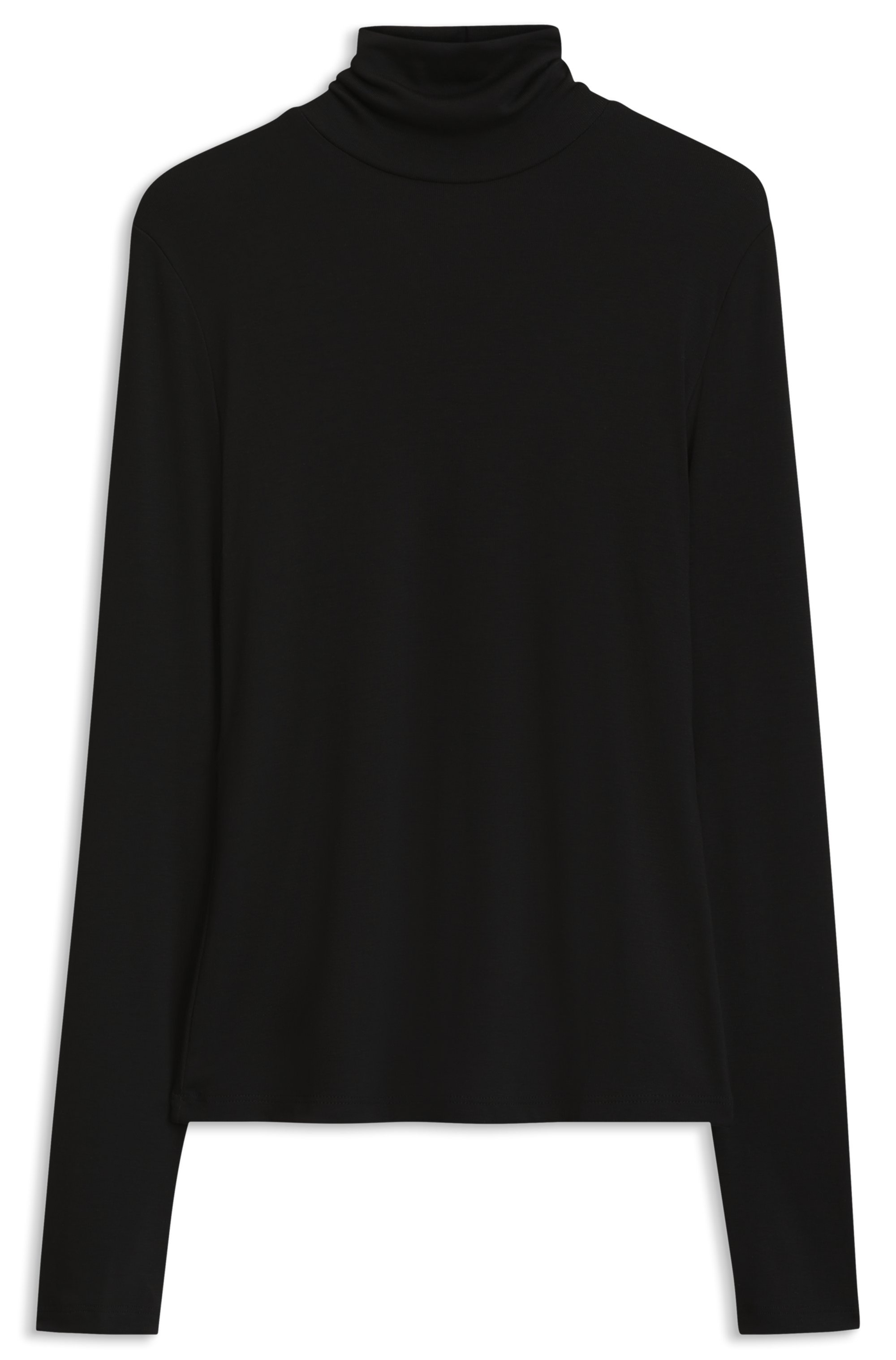 BOSS ORANGE Rollkragenshirt »Eliana Premium Damenmode« mit Turtle Neck, Slim Fit