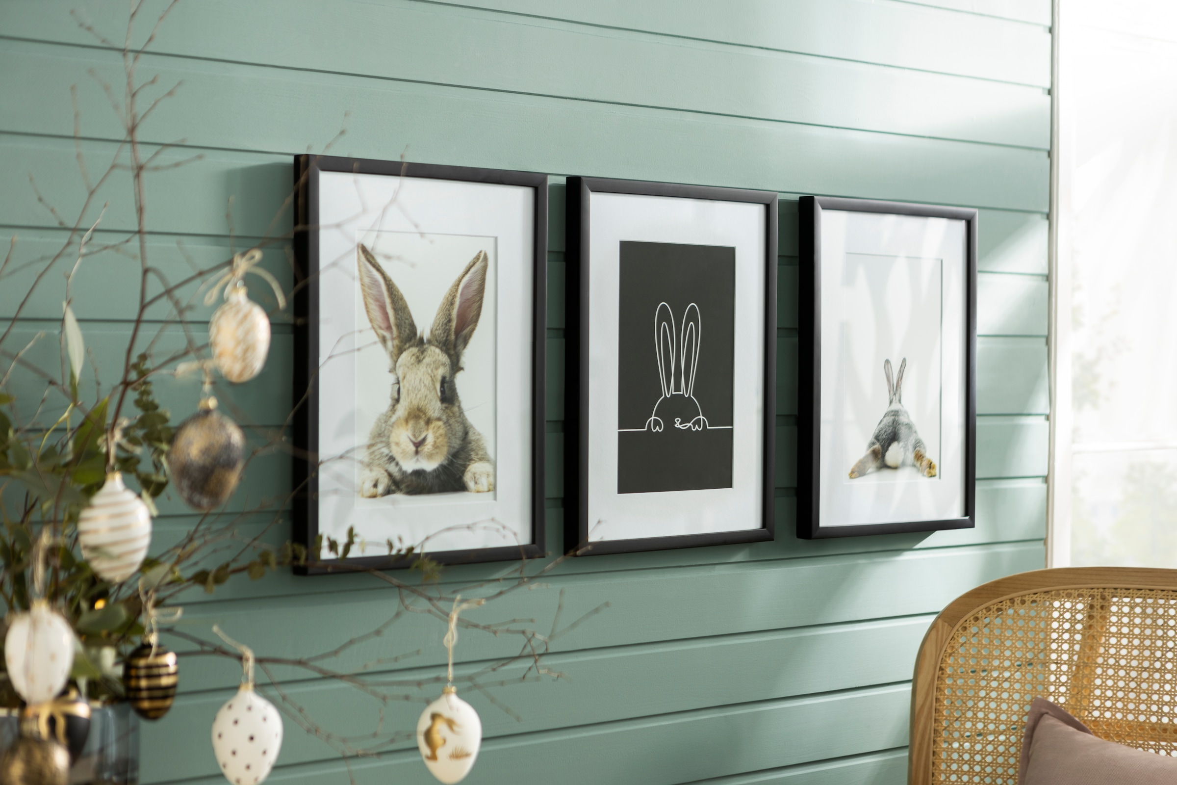 queence Bild »Joona« Foto | Haustiere | Kunst 1 Stk. tlg. HD Premium Poster-Druck inkl. Holzrahmen