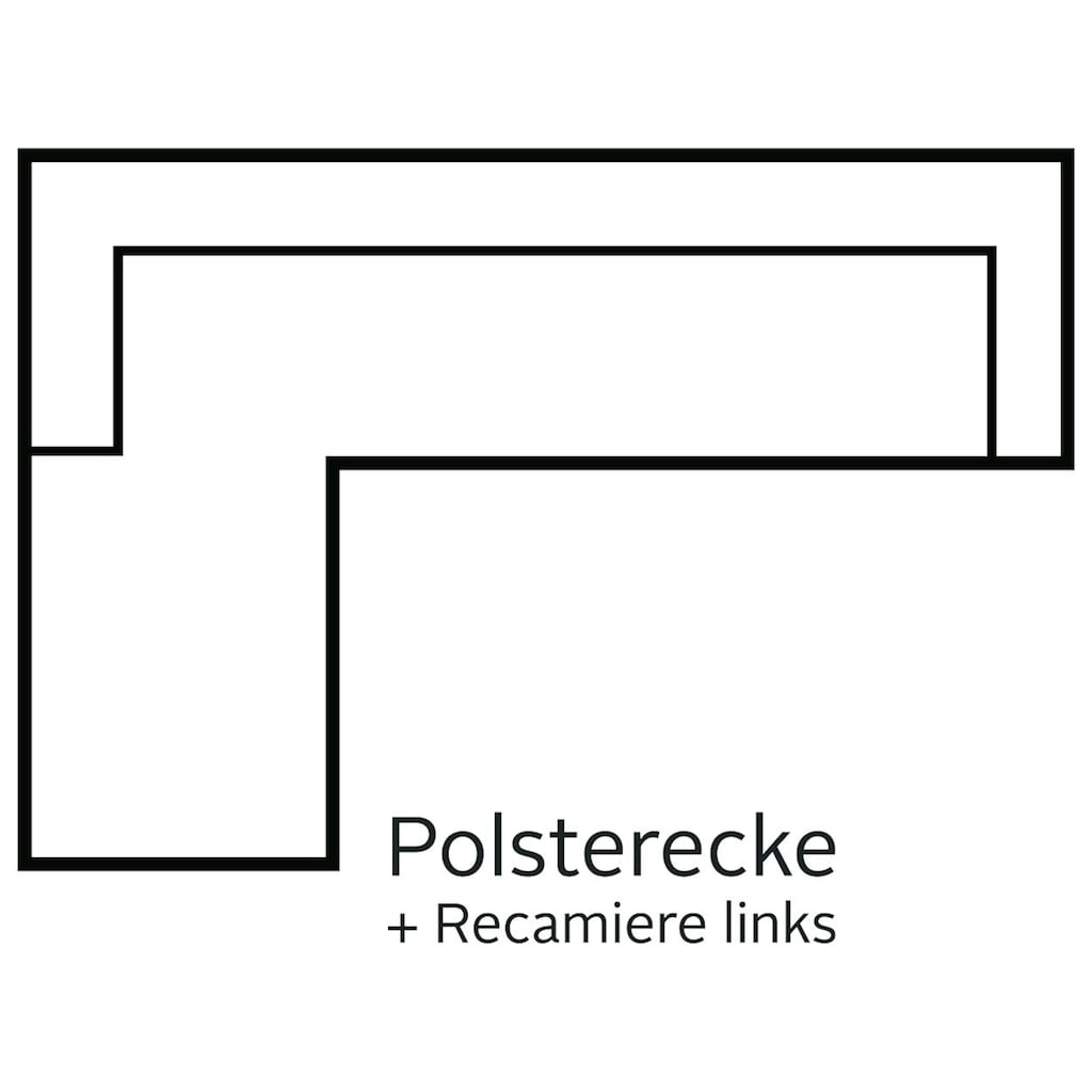 sit&more Ecksofa »Top Ascara L-Form«