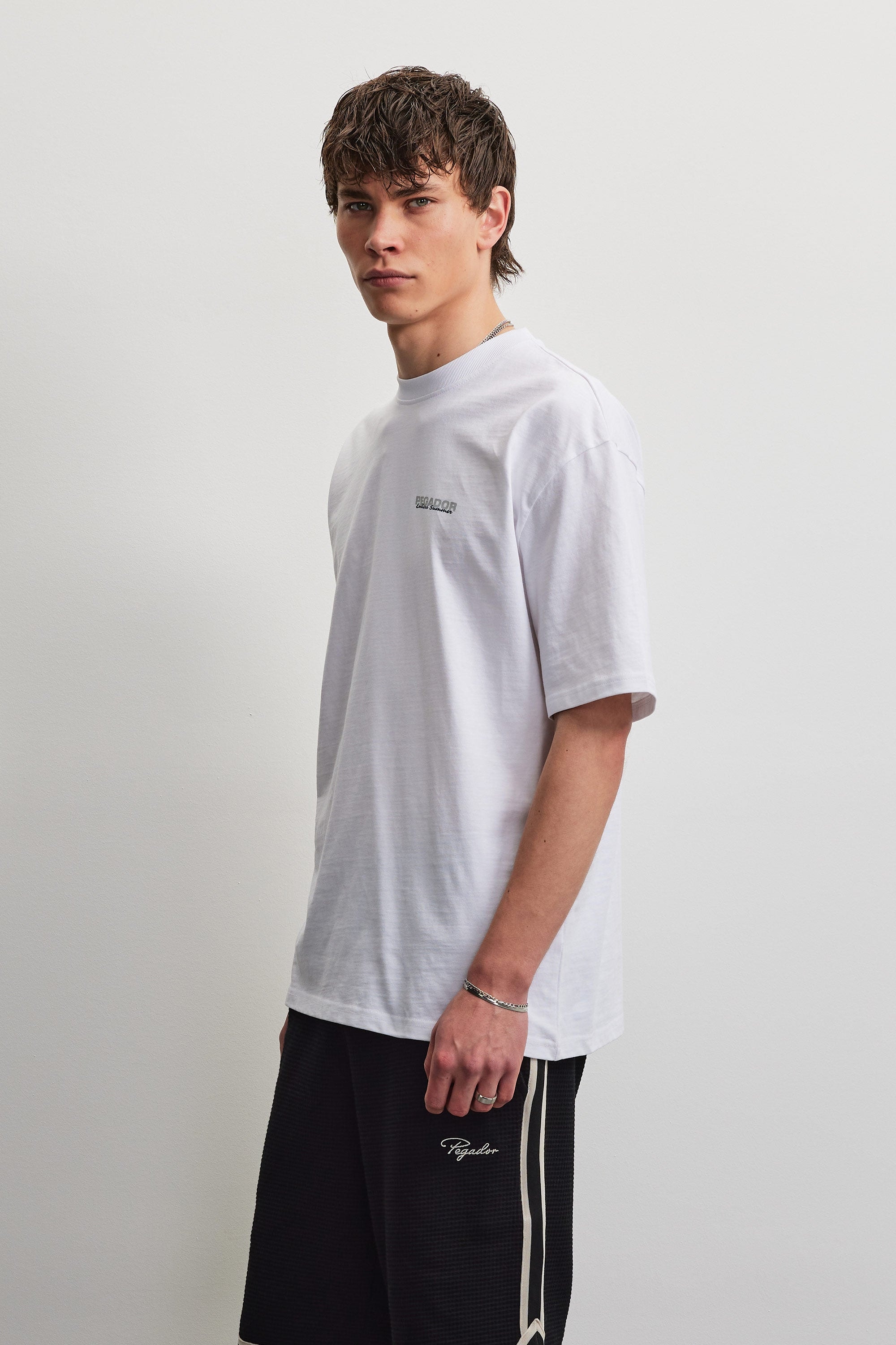 PEGADOR Rundhalsshirt »TORRES OVERSIZED TEE«