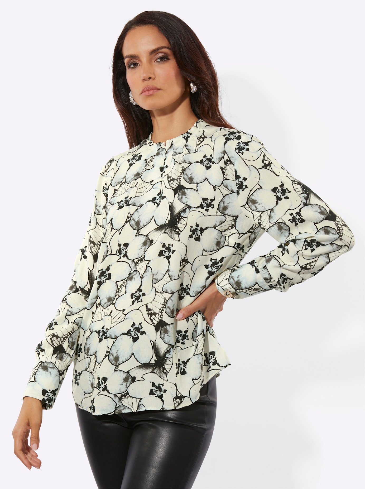 creation L Druckbluse