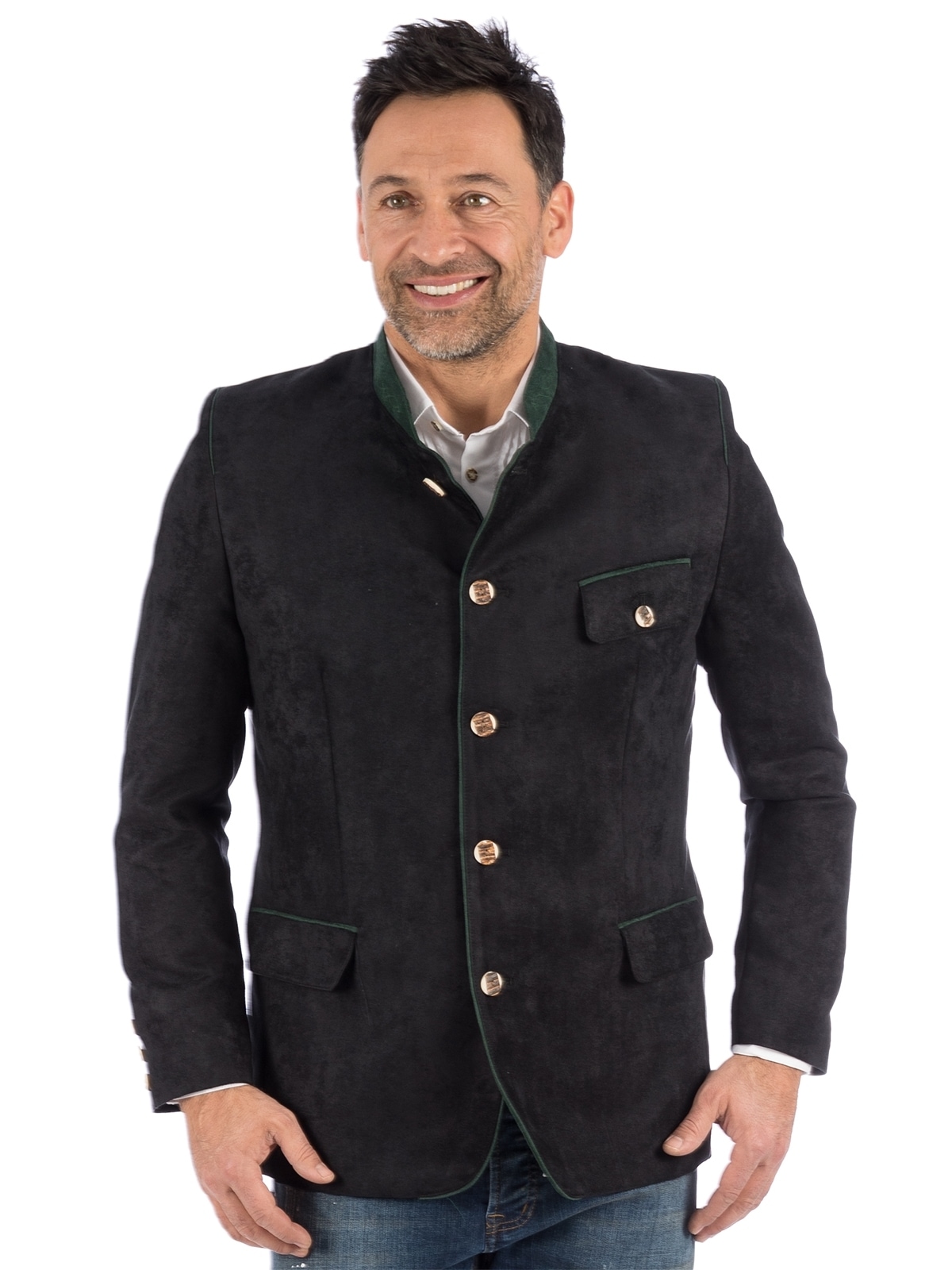 OS-Trachten Jeansjacke »Jacke 122000-2697«