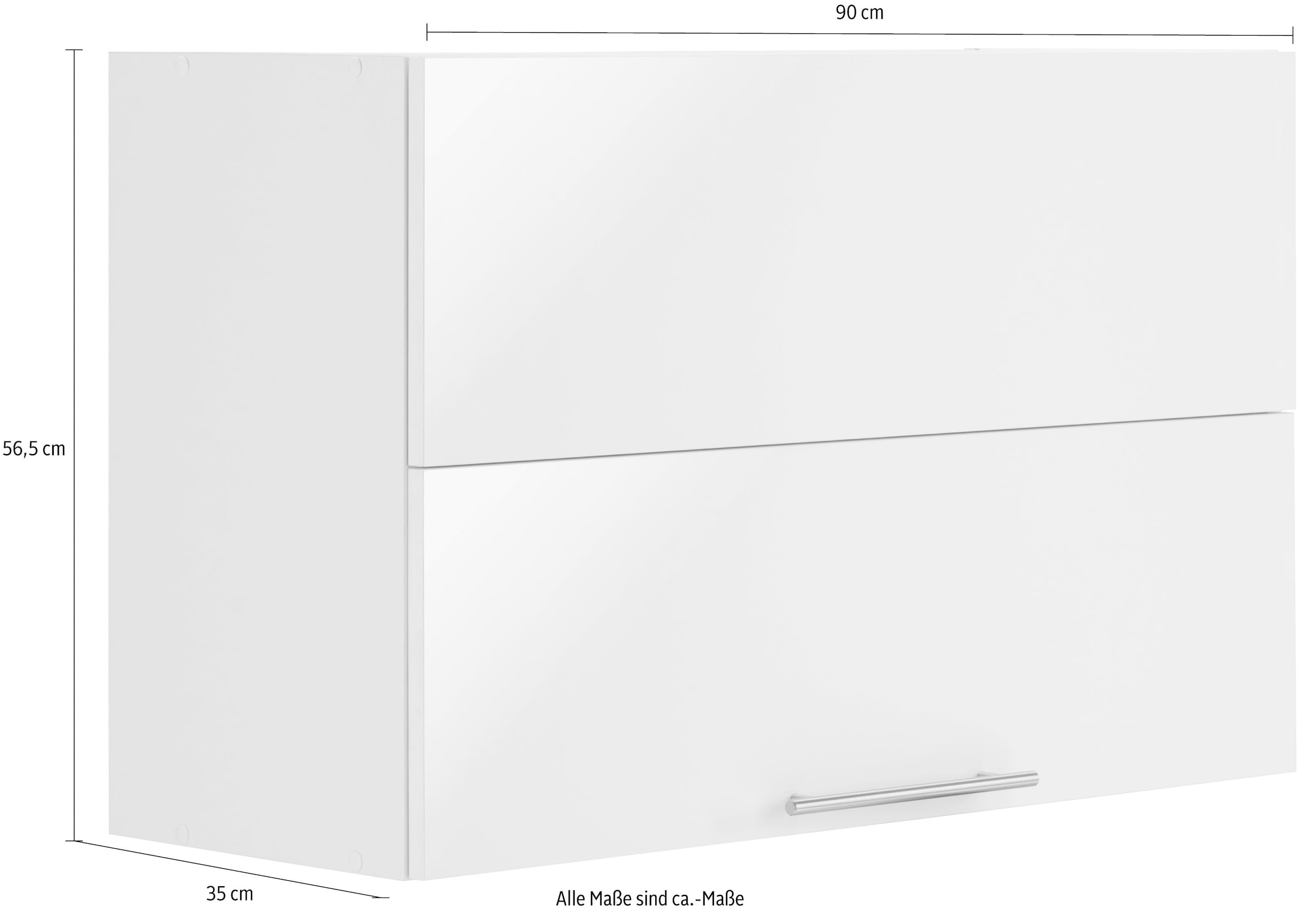 wiho Küchen Faltlifthängeschrank »Cali«, 90 cm bei OTTO Breite