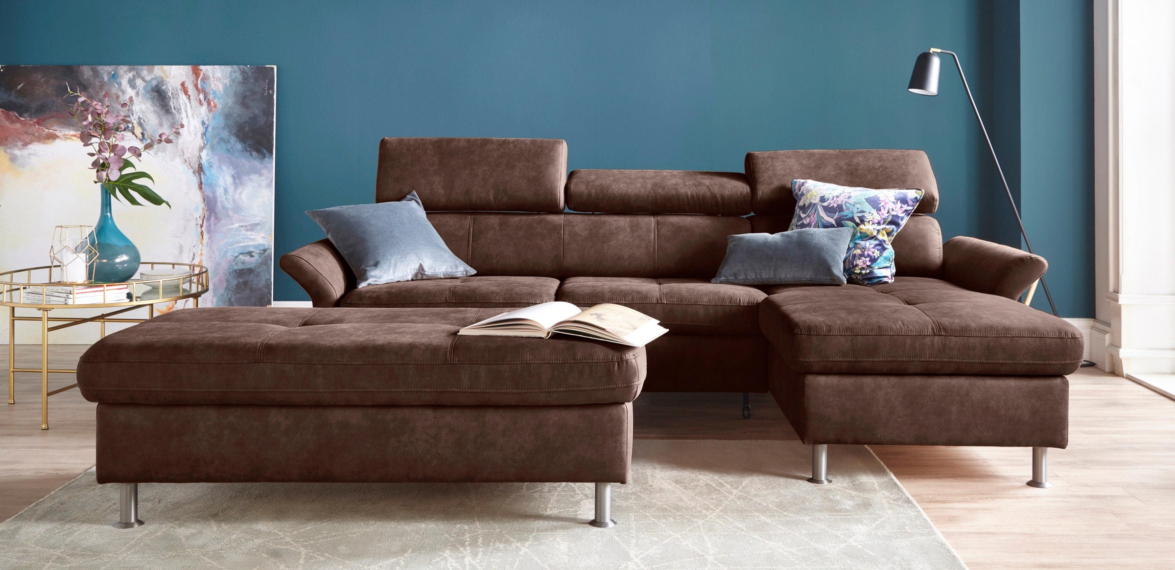 exxpo - sofa fashion Hocker »Maretto Bankhocker mit tollem Sitzkomfort«, praktisches Staufach unter der Sitzfläche