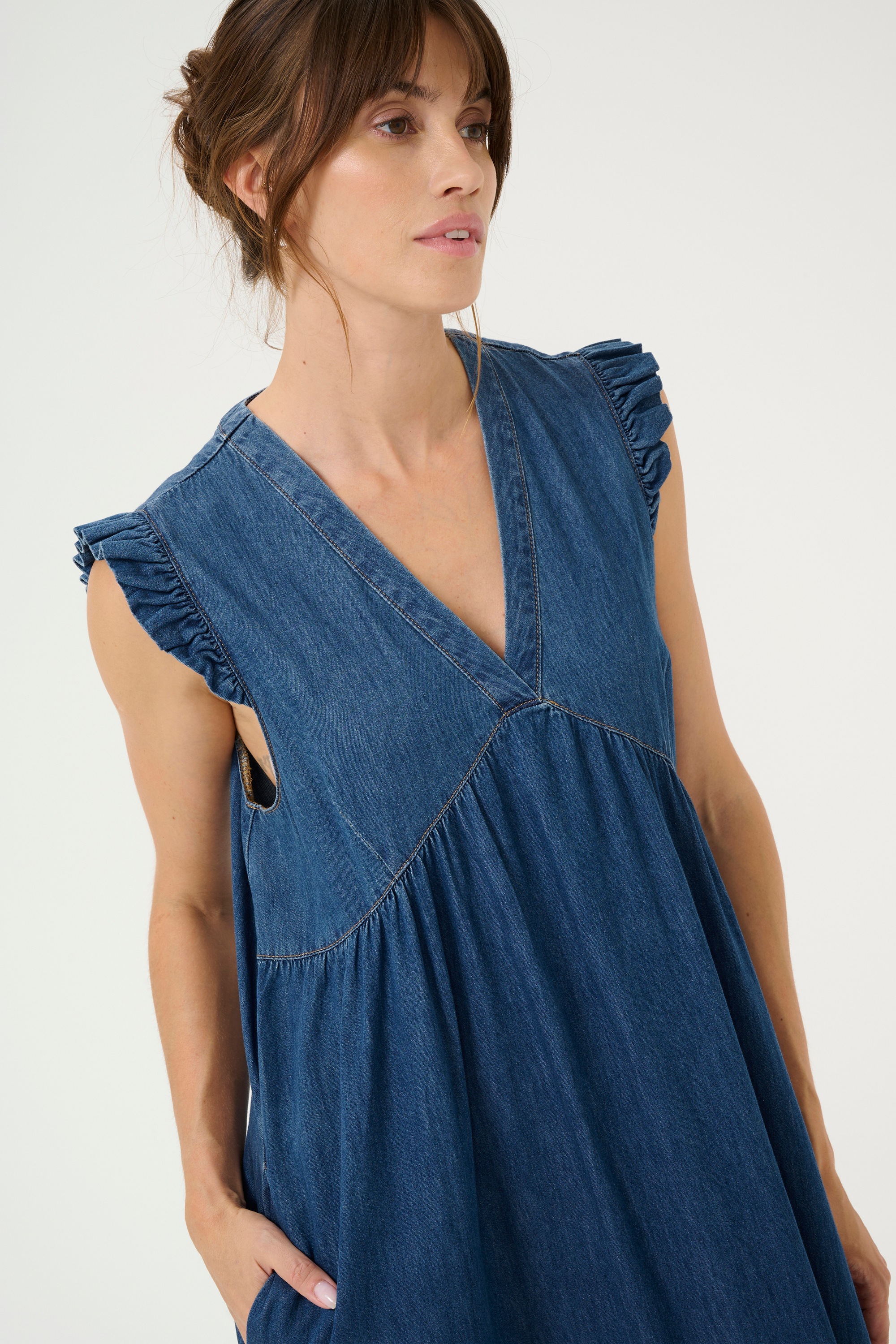 Culture Jeanskleid »Denimkleid CUberteline«