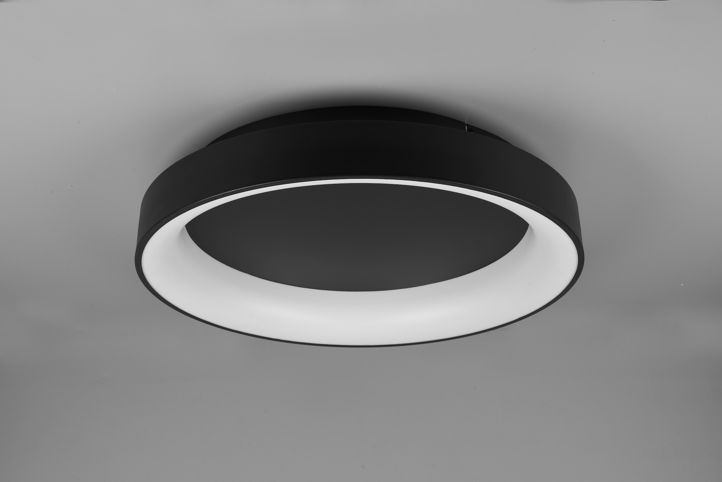 TRIO Leuchten LED Deckenleuchte »GIRONA«, 1 flammig, Leuchtmittel LED-Modul | LED fest integriert, integrierter Dimmer, Lichtfarbe stufenlos einstellbar, Nachtlicht