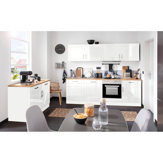 HELD MÖBEL Küchenzeile »Tinnum«, mit E-Geräten, Breite 240 cm online bei  OTTO