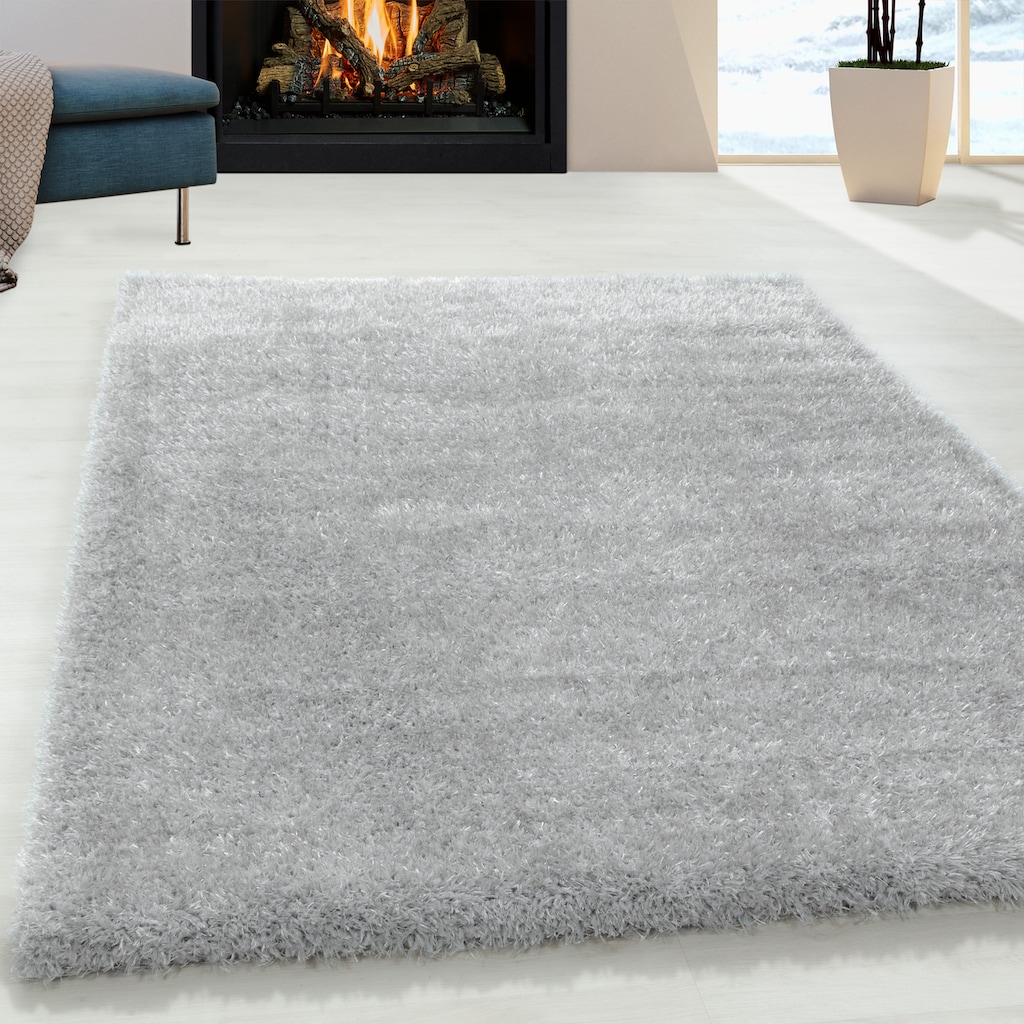 Ayyildiz Teppiche Hochflor-Teppich »BRILLIANT 4200«, rechteckig