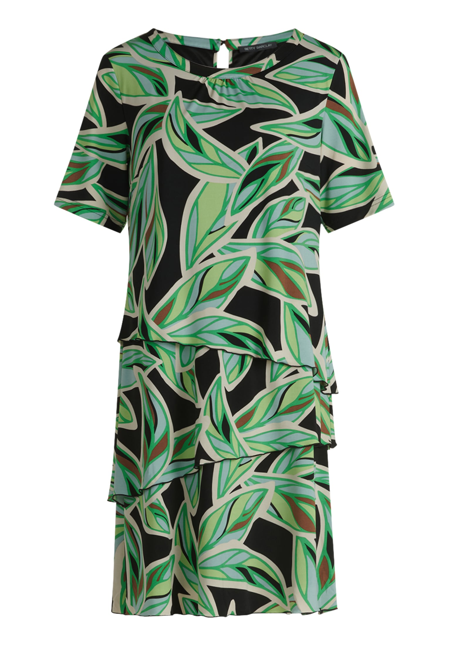 Betty Barclay Midikleid »Stufenkleid kurzarm«