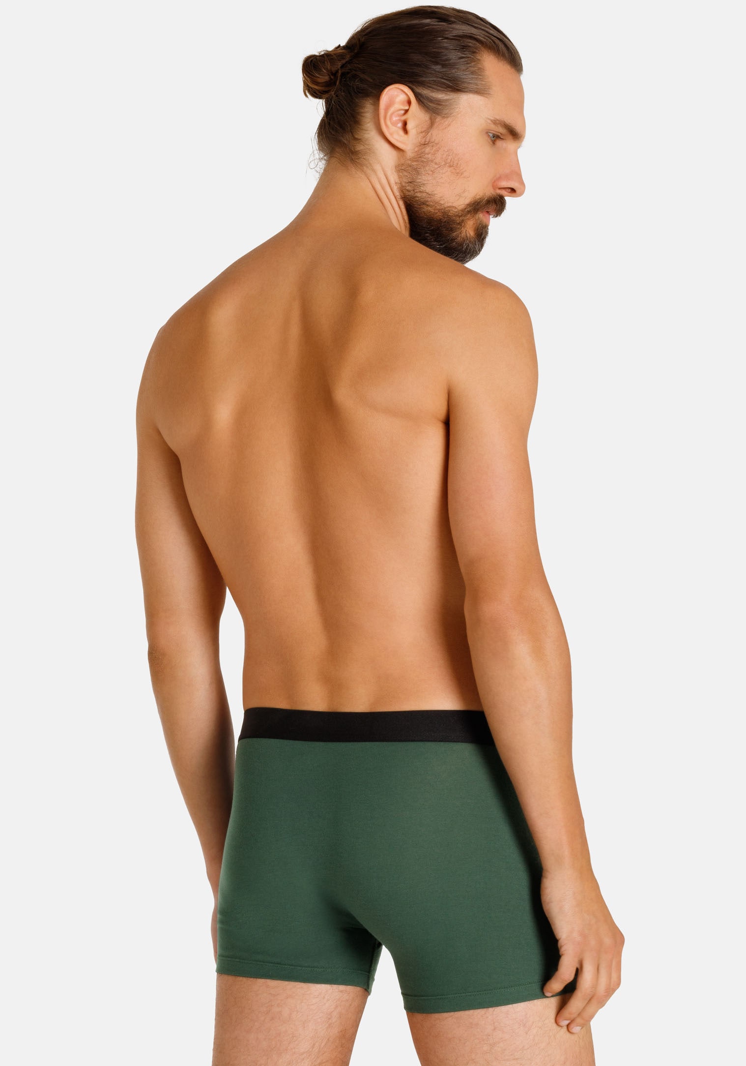 Camano Boxershorts »comfort«, (2er Pack), mit elastischem Logobund