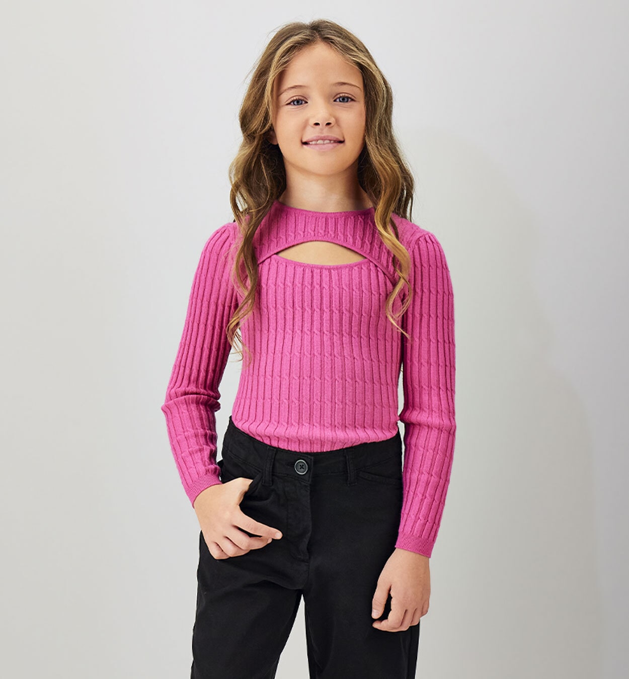 iDo Sweatshirt »GIRL KNITWEAR«
