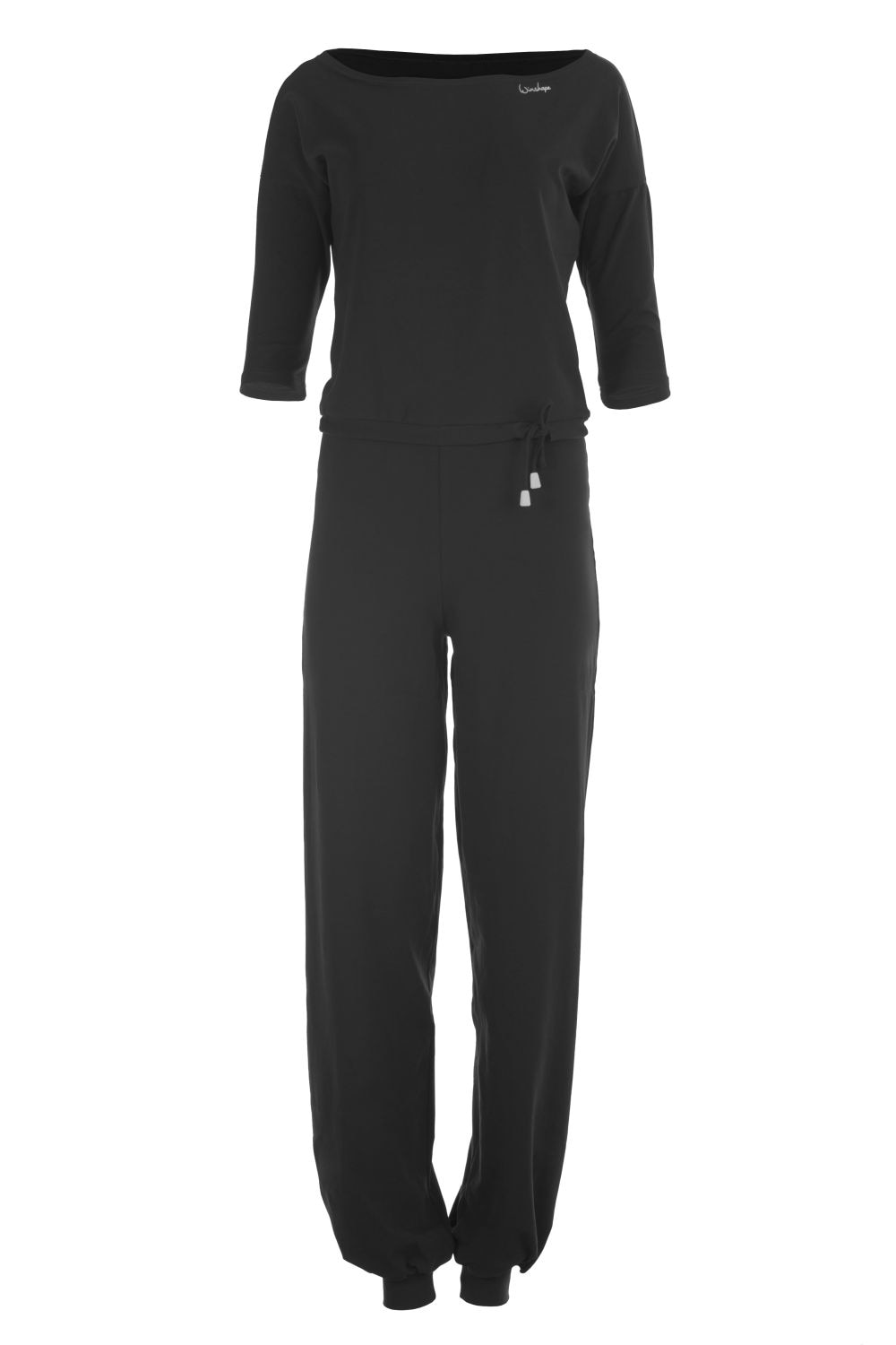 Winshape Damen Jumpsuit »WJS2« ¾-Arm in schwarz, Größe L