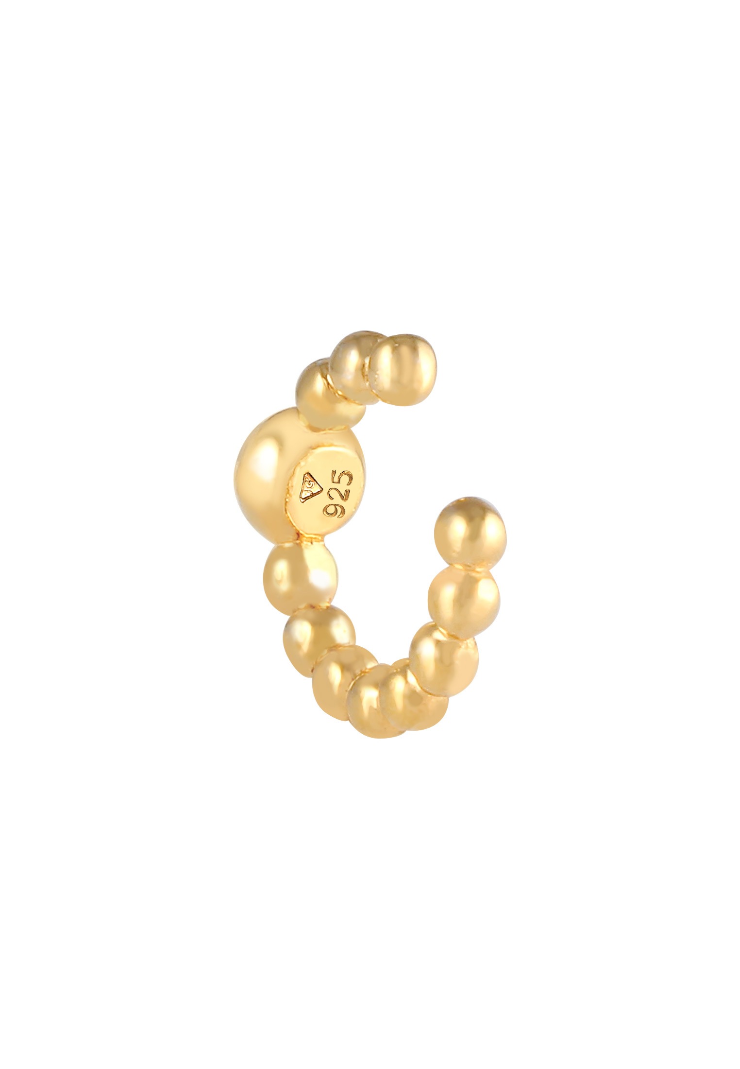 Elli Ohrklemme »Ohrringe Single Earcuff Ohrklemme Mondstein 925 Silber«