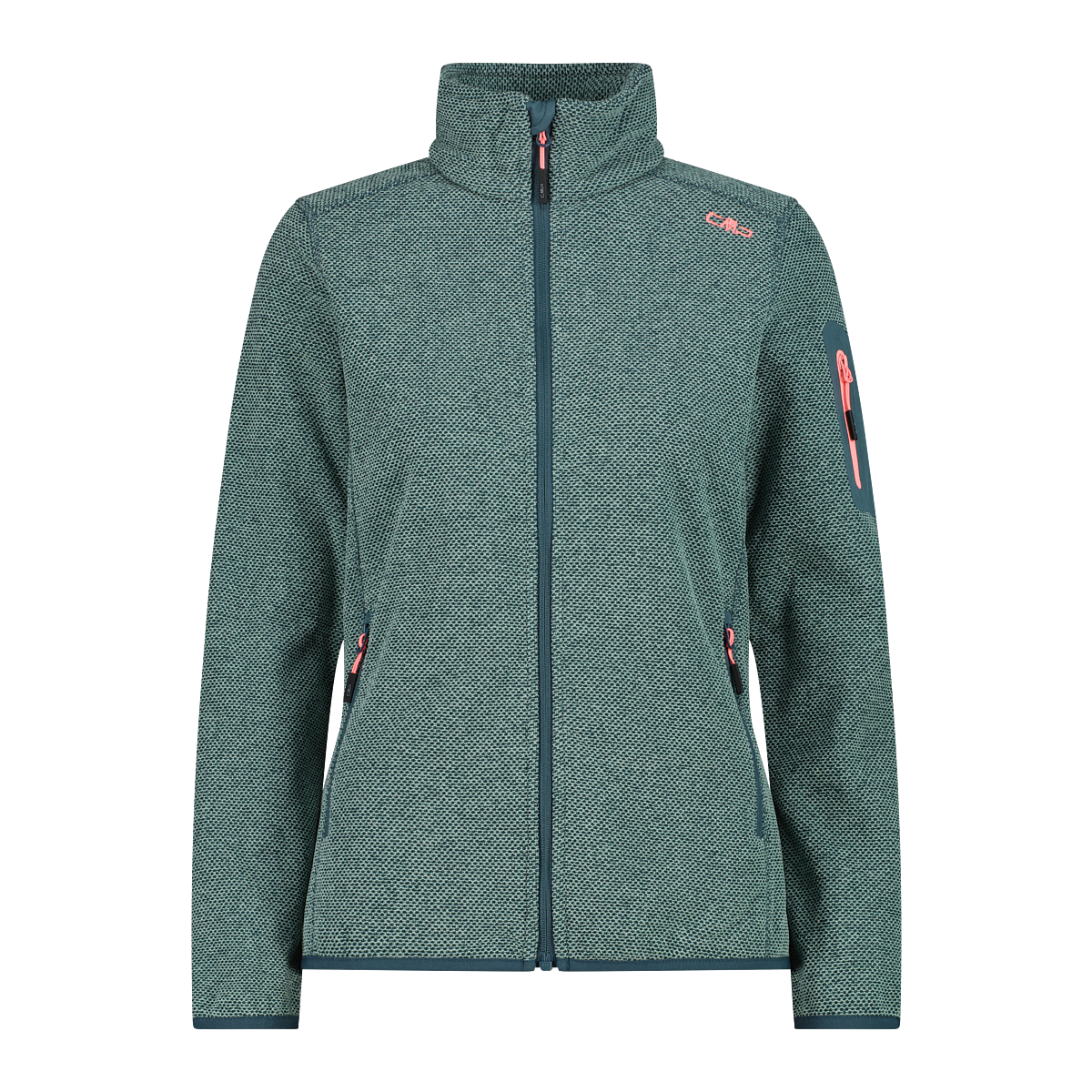CMP Strickfleecejacke, (1 St.), Wärmeisolierend & Schnell trocknend & Atmungsaktiv