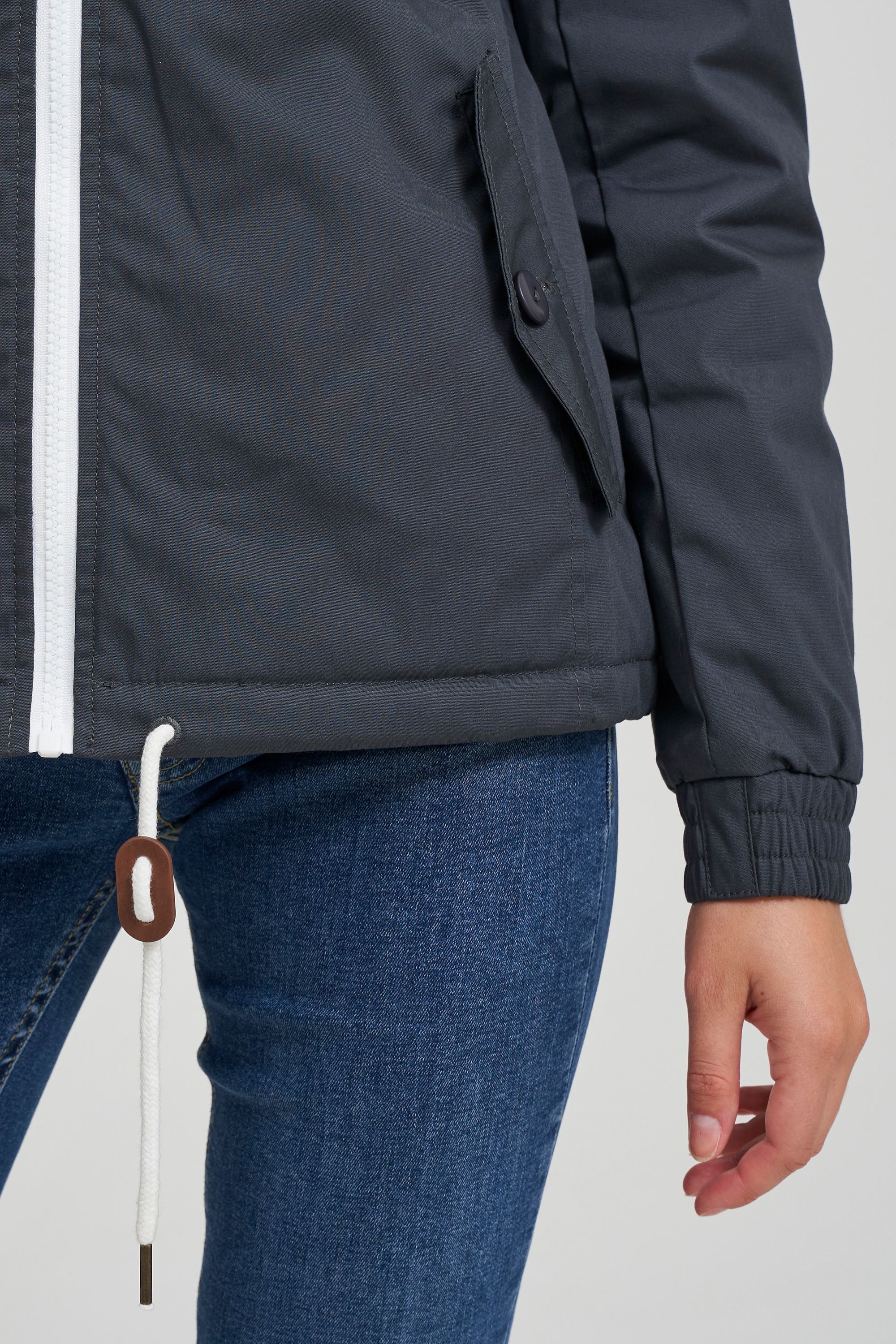 OXMO Kurzjacke »Kurzjacke OXTilda«, mit Kapuze