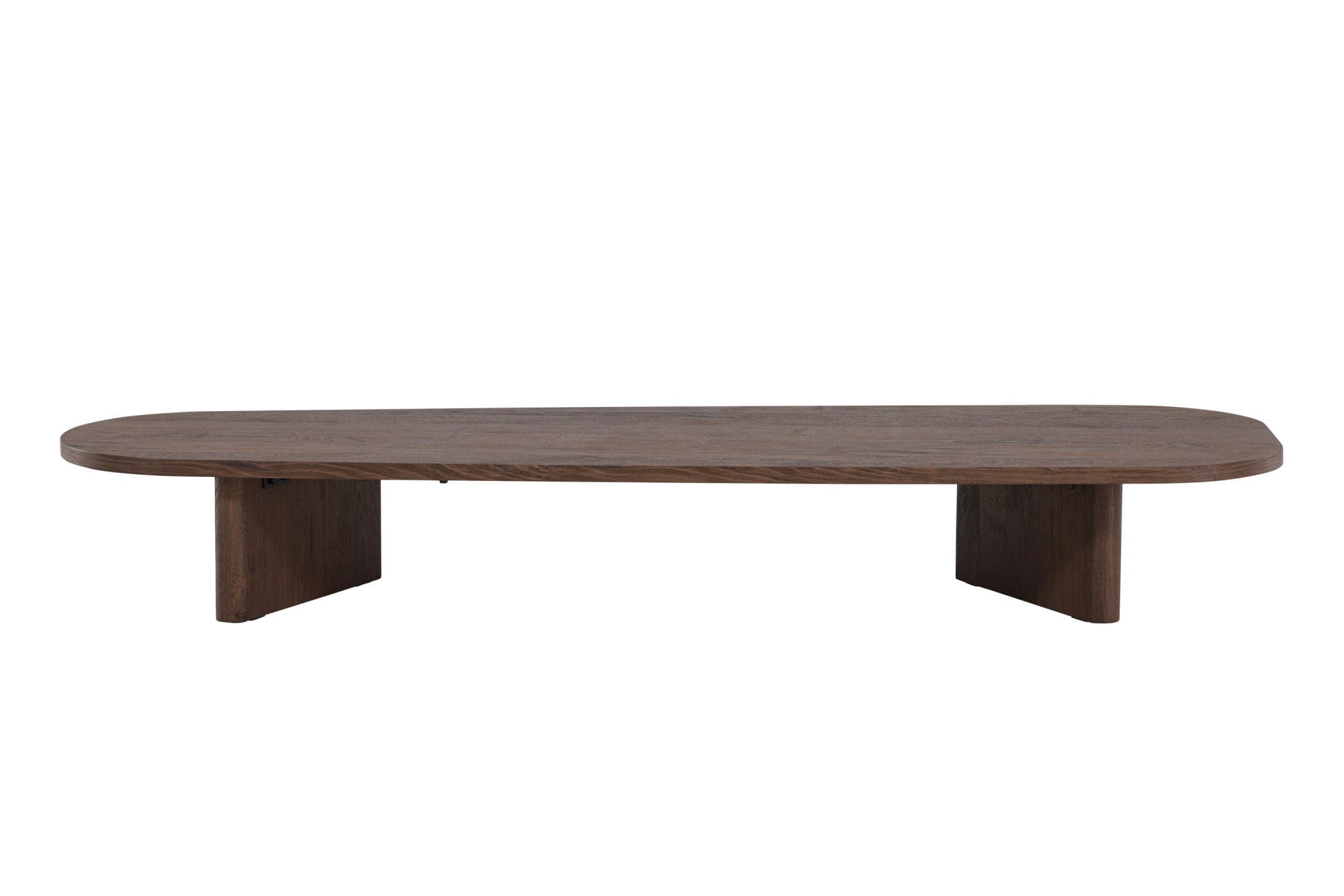 Venture Home Couchtisch »Grönvik, langer schmaler Couchtisch 180 × 55 cm in tiefem Mokka« Sofatisch, MDF, rechteckig, niedrig, langgestreckt, modern