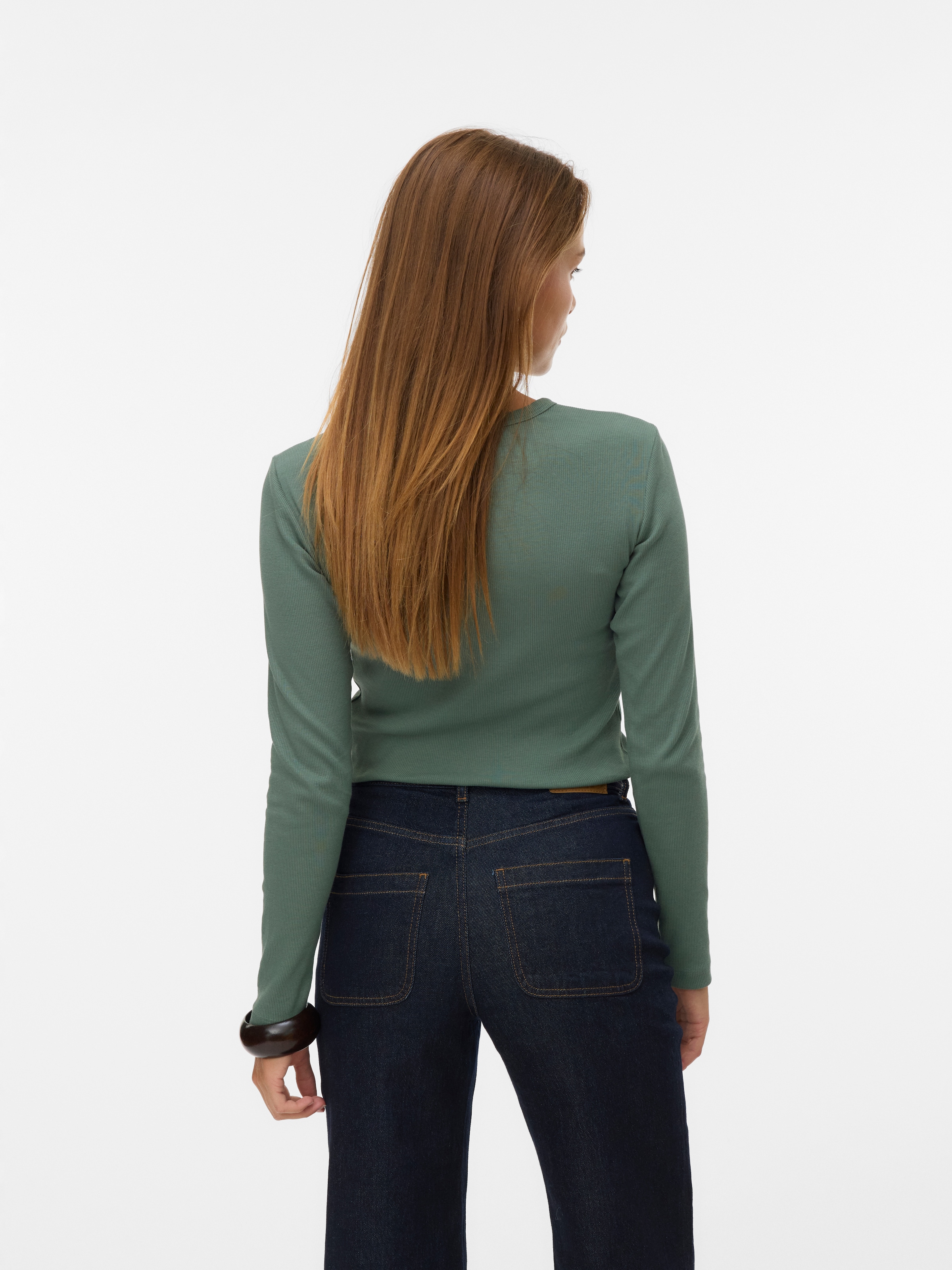 Vero Moda Langarmshirt »VMCHLOE LS SHORT TOP JRS NOOS«