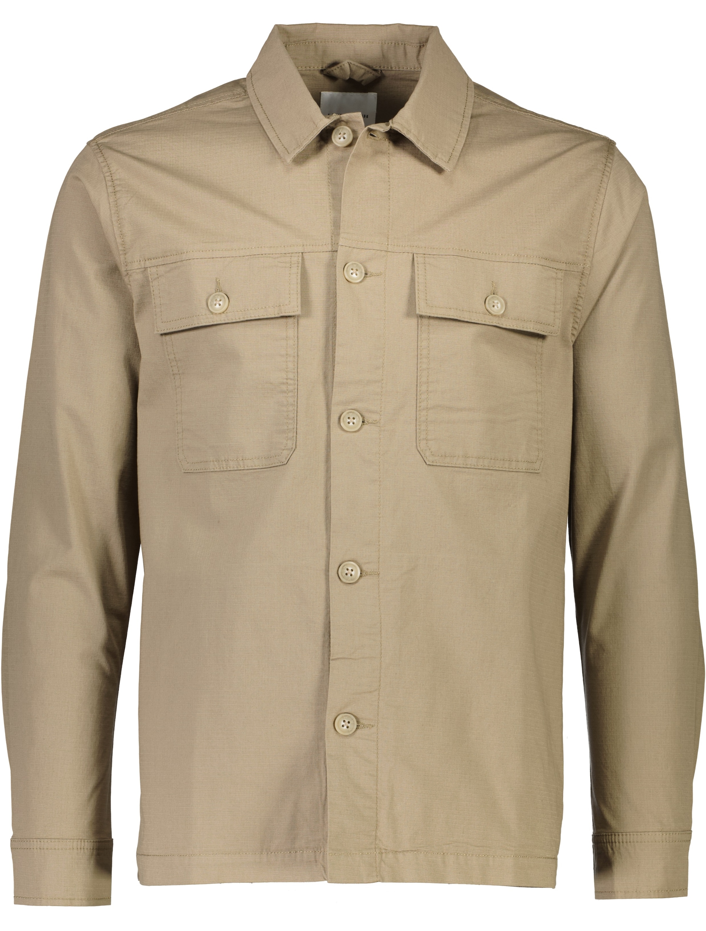 LINDBERGH Hemdjacke, mit Logostickerei unten links