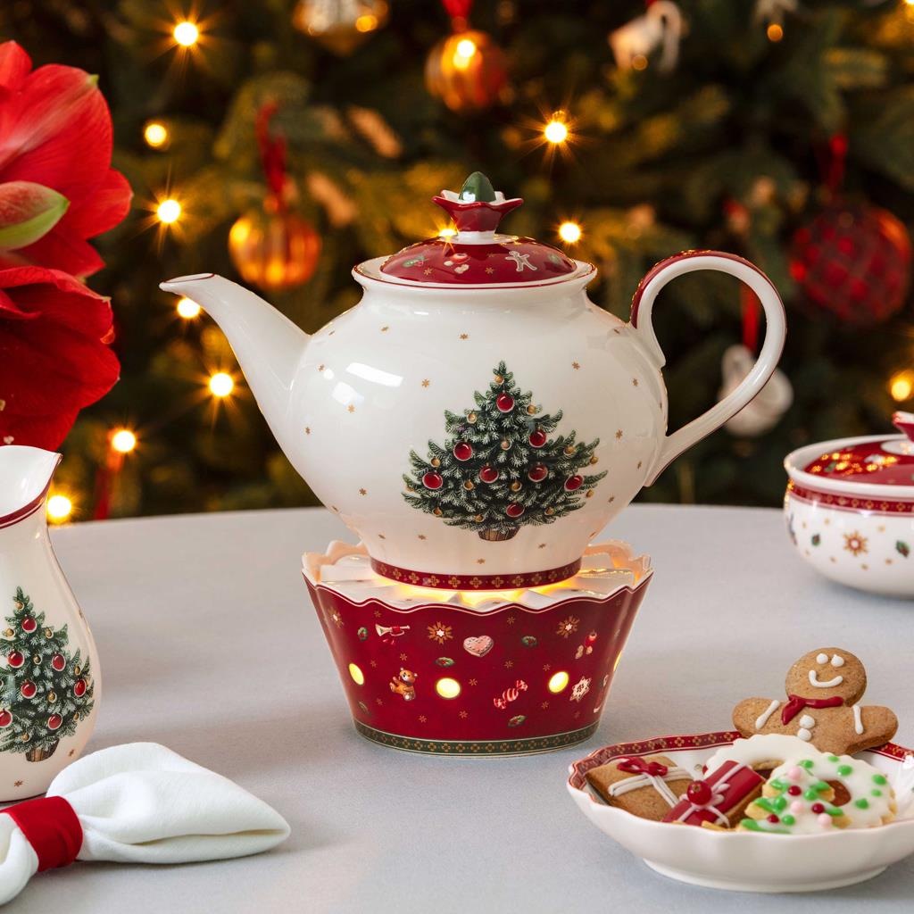 Villeroy & Boch Stövchen »Stövchen Toy's Delight ø 16 cm bunt« Handwäsche wird empfohlen, Mikrowellengeeignet