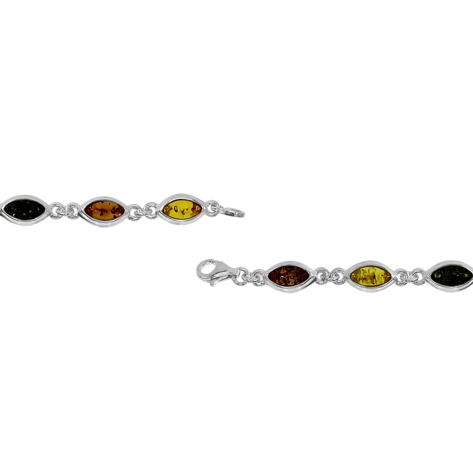 OSTSEE-SCHMUCK Armband »- Alwa - Silber 925/000 - Bernstein«