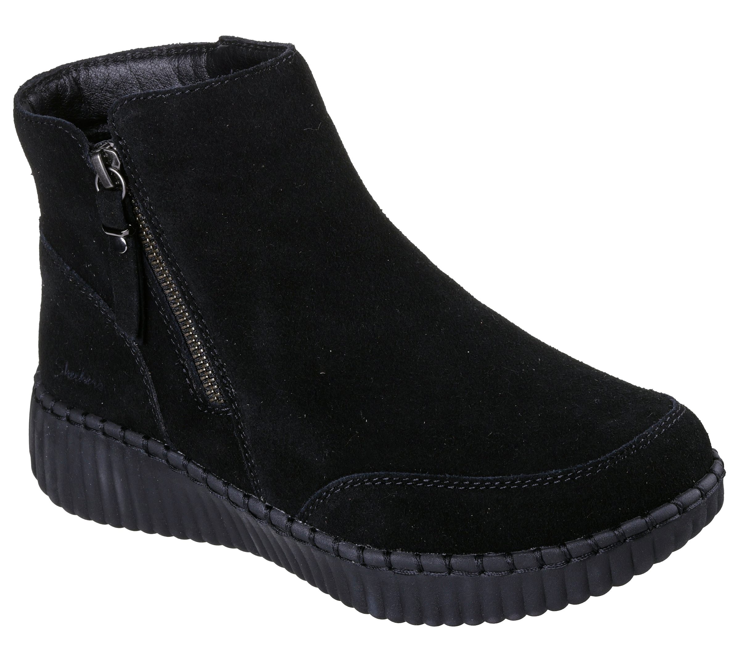 Skechers Winterboots »WILSHIRE BLVD-WEEKEND CRUSH«  Reißverschluss-Boots mit modischer Rahmennaht