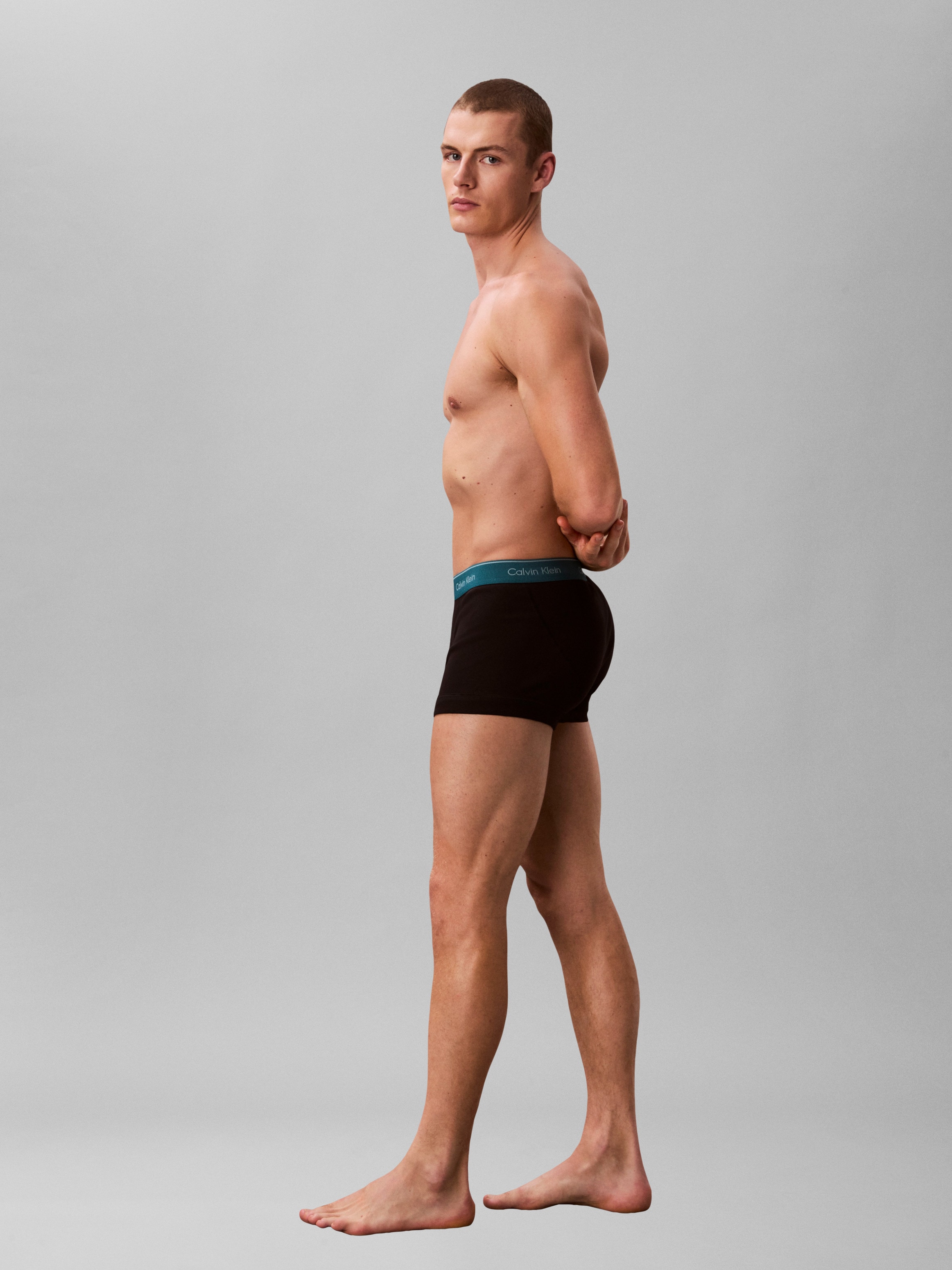 Calvin Klein Underwear Trunk »TRUNK 5PK« Packung, 5er-Pack, 5 Stk. Mit elastischem Bund