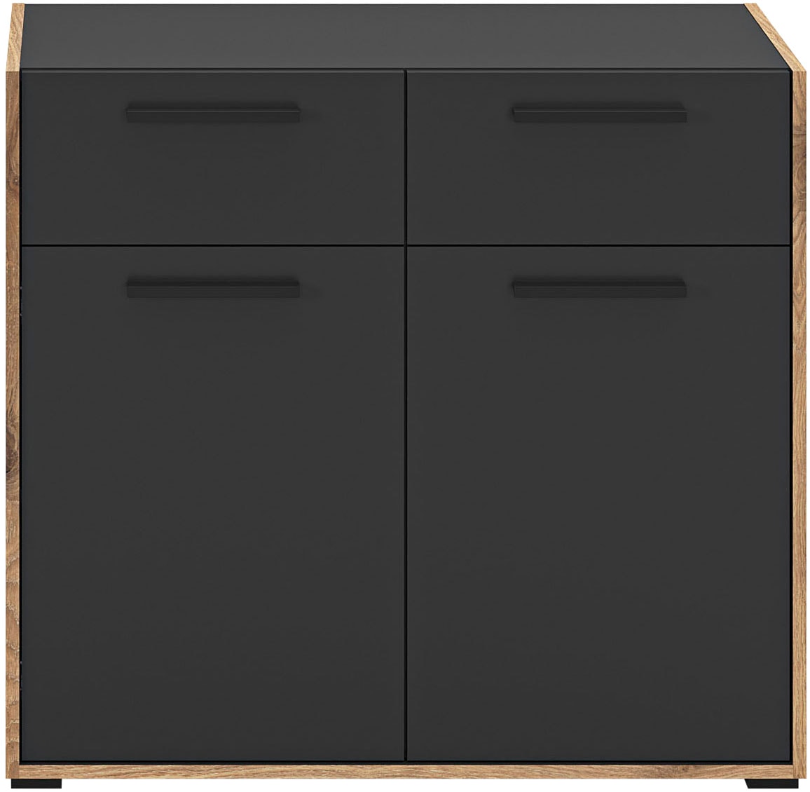 INOSIGN Kommode »MUSTA, Breite: 95cm, 2 Schubkästen, 2 Türen, 4 Fächer« Anrichte, Sideborad, Highboard, Schrank, Schuhkommode, Flurkommode