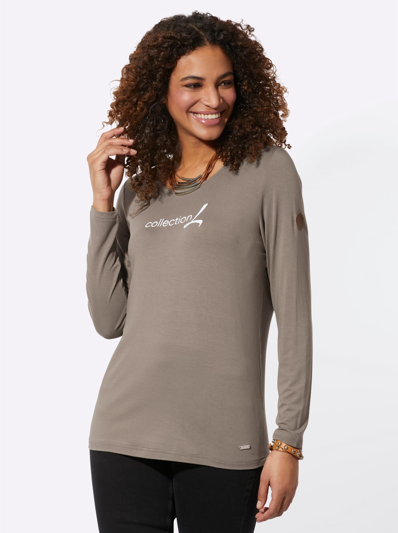 Casual Looks Langarmshirt »Shirt«, (1 tlg.)