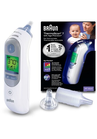 Braun Ohr-Fieberthermometer »ThermoScan® 7 Ohrthermometer mit Age Precision® IRT6520WE« kaufen