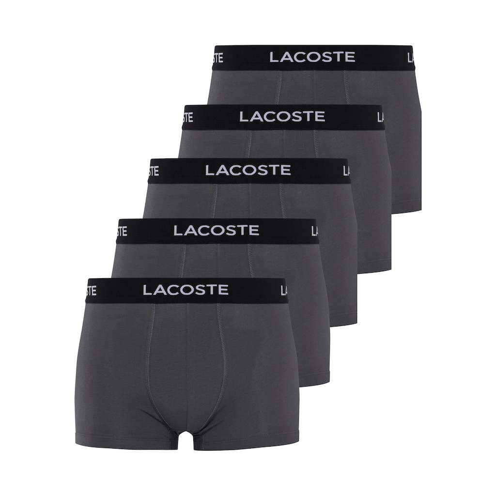 Lacoste Boxershorts, (Packung, 5 St., 5er-Pack)