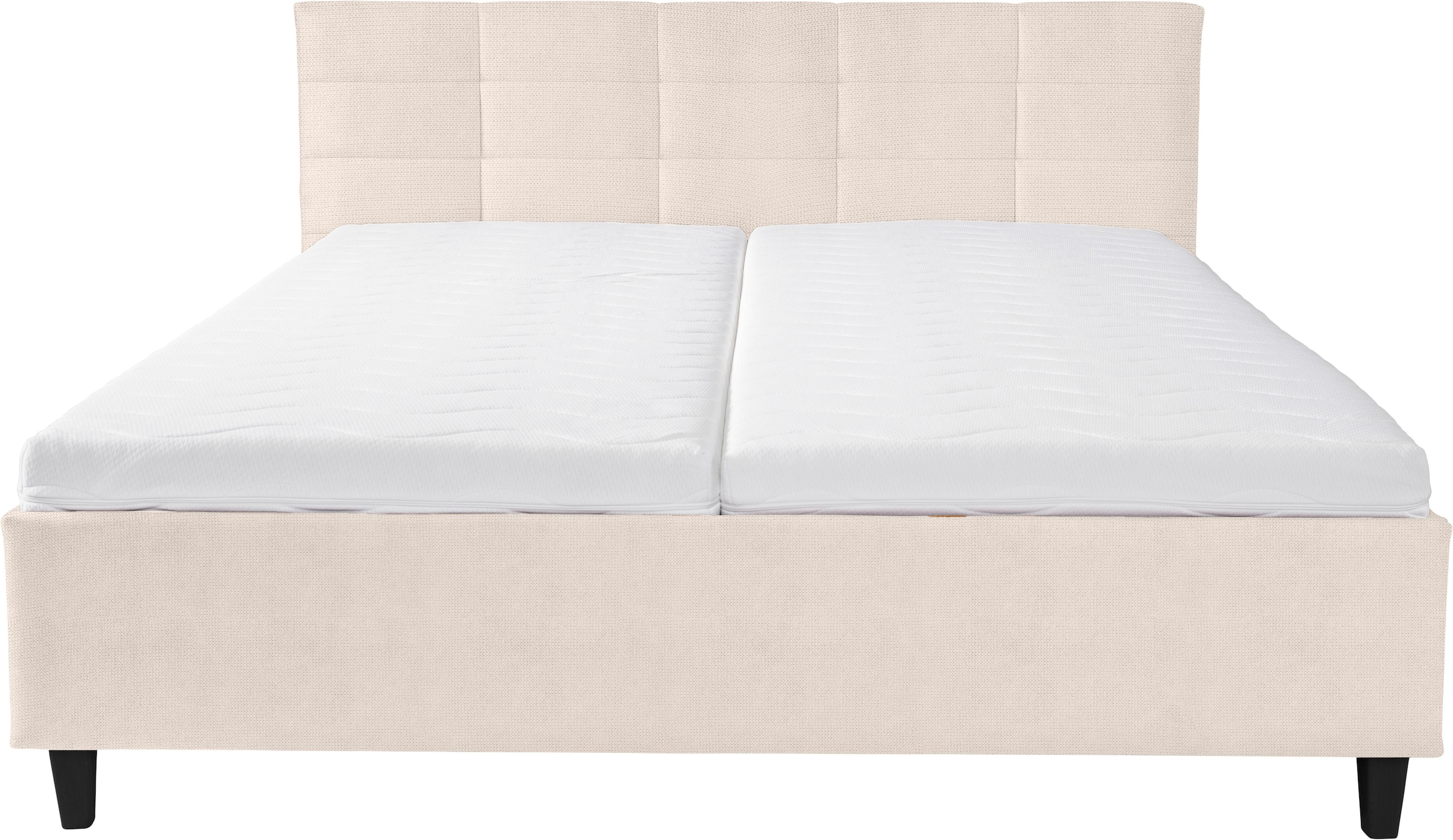 alina Polsterbett »Ricardo« Füße schwarz