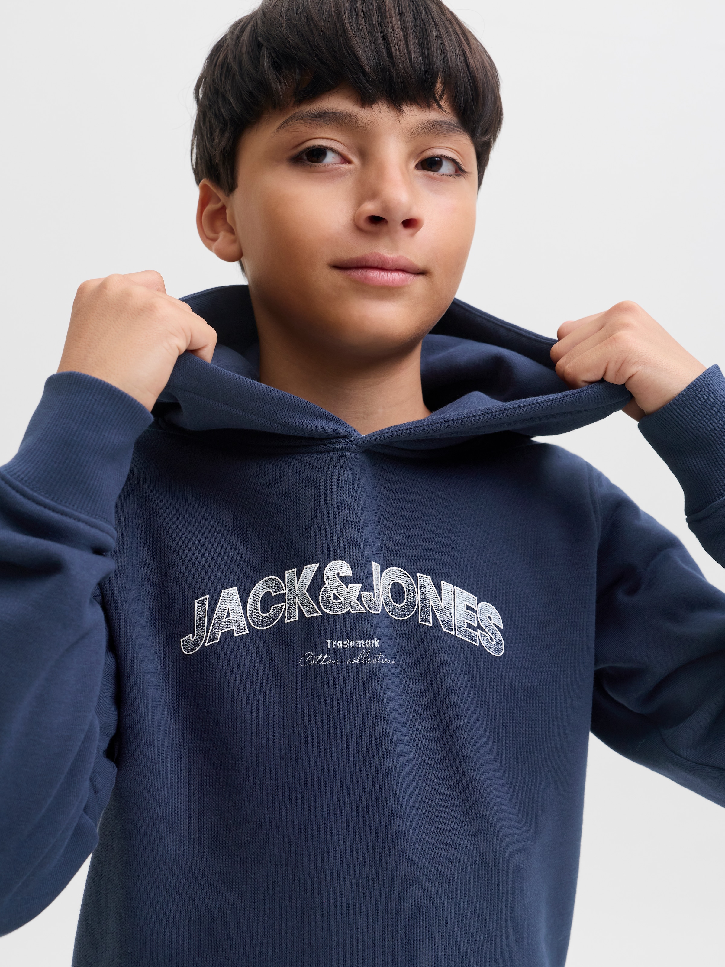 Jack & Jones Junior Kapuzensweatshirt »JJAVERY SWEAT HOOD JNR«, Baumwollmischung, normal geschnitten
