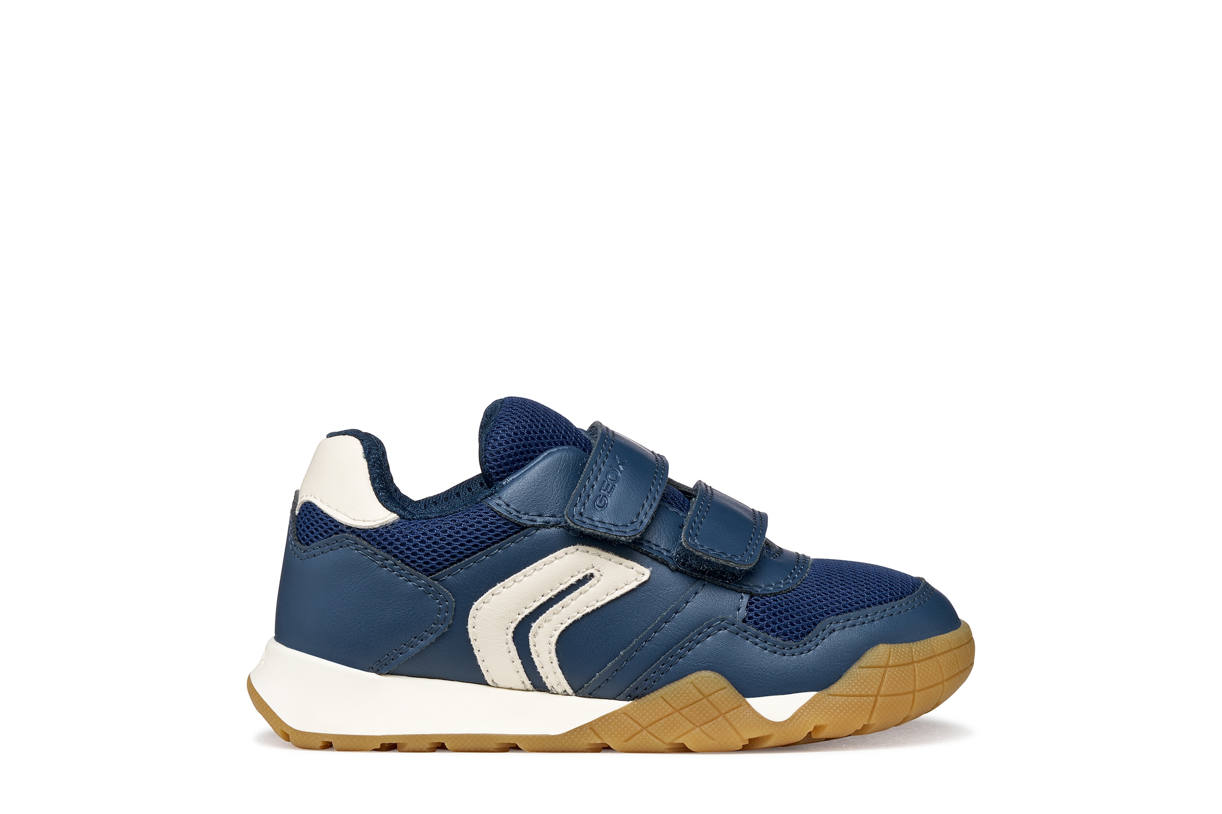 Geox Klettschuh »J RANN-E BOY«  Halbschuh mit Kontrastbesatz, Größenschablone zum Download