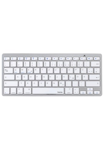 Tablet-Tastatur »Bluetooth®-Tastatur "KEY4ALL X510", Silber/Weiß«