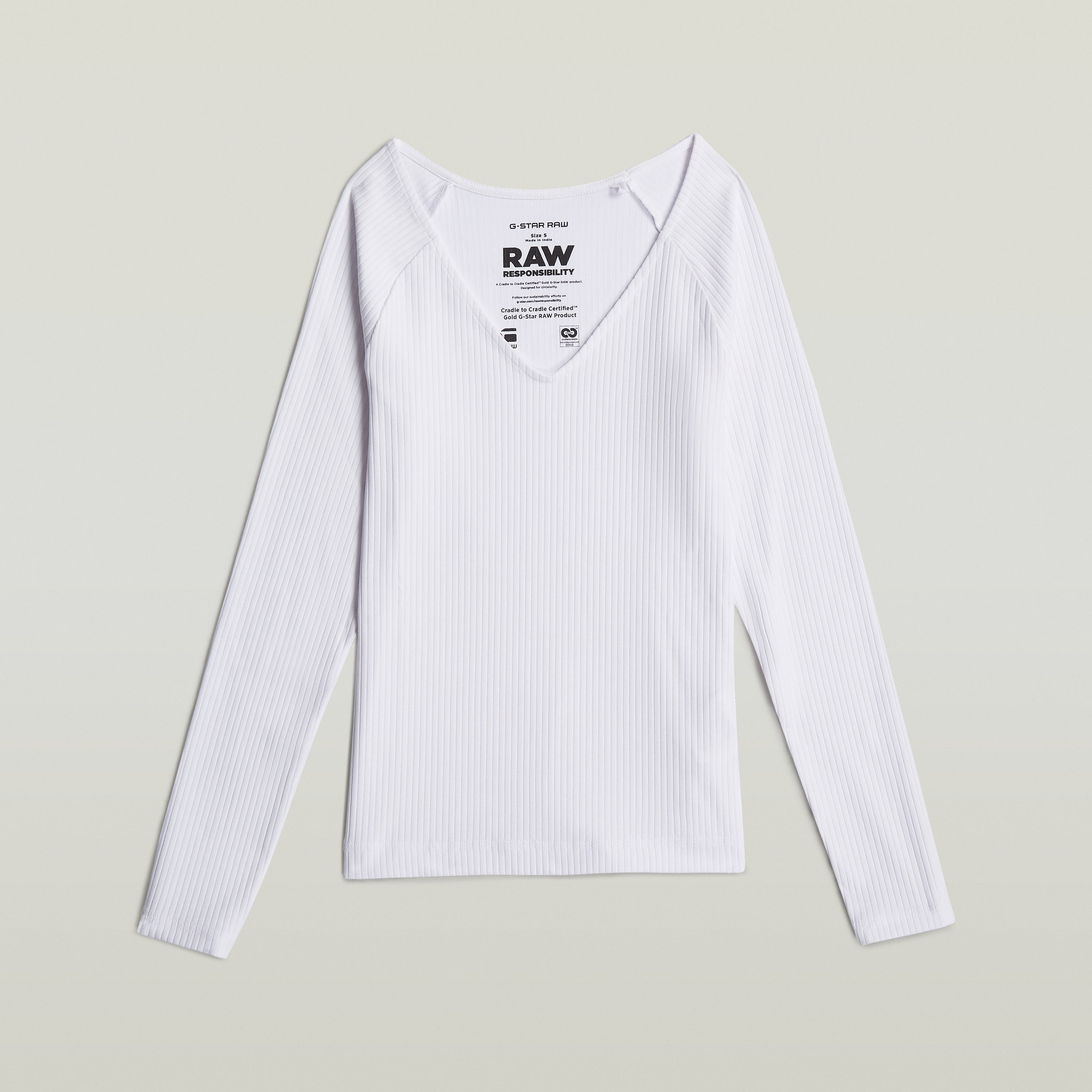 G-STAR Longsleeve »Slim Rib«, mit Stretchanteil