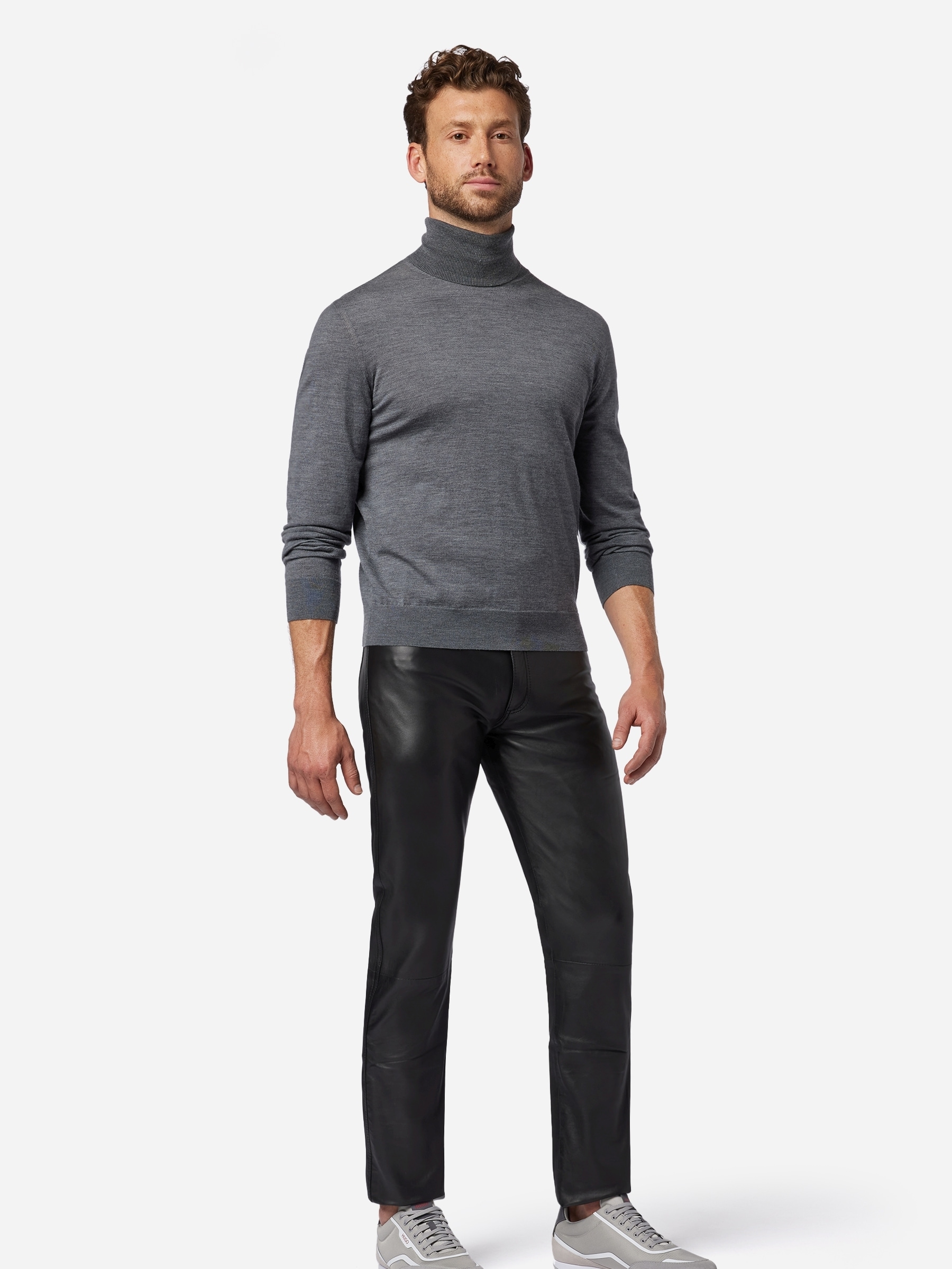 RICANO 5-Pocket-Hose »Lederhose No. 3 TR Jeans«  Handgefertigt aus echtem Leder