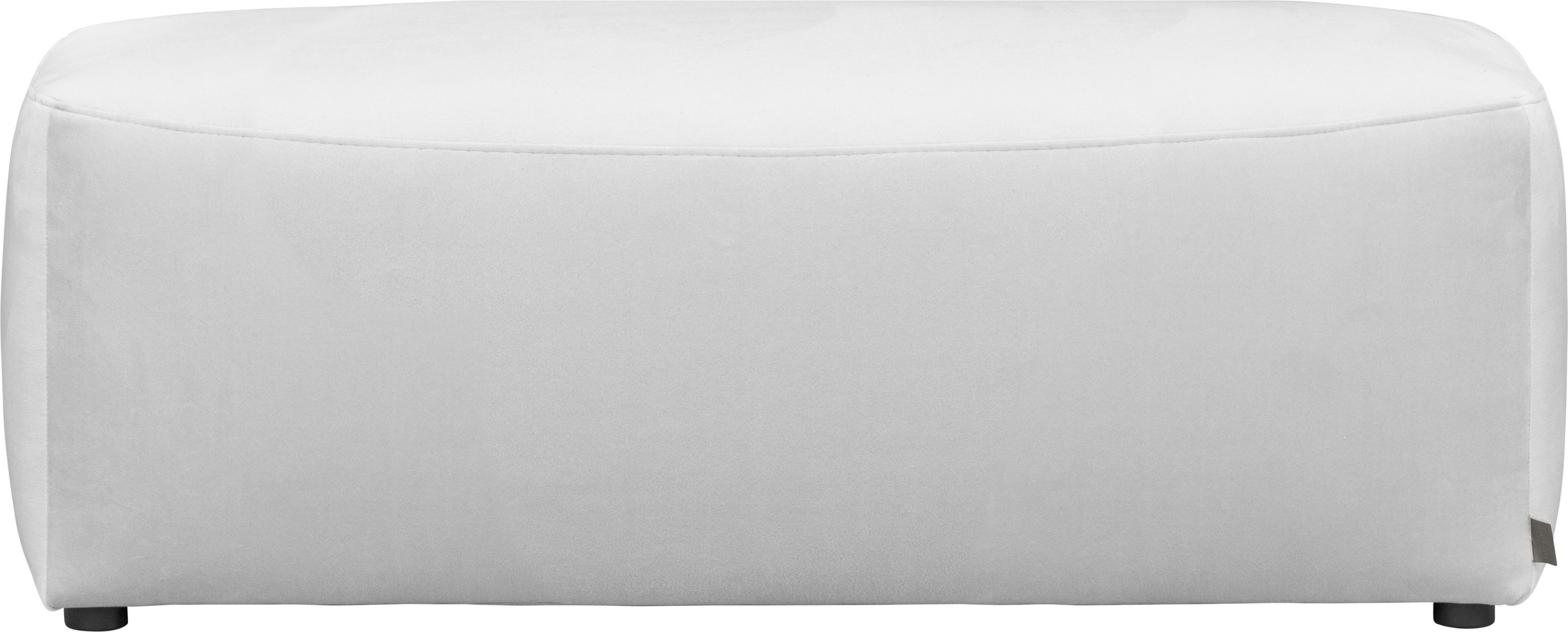 LeGer Home by Lena Gercke Polsterhocker »YANI Sitzhocker mit Wellenunterfederung, Maße B/T/H: 126/65/46 cm«, großer Hocker passend zur Serie Yani, in hochwertiger Verarbeitung