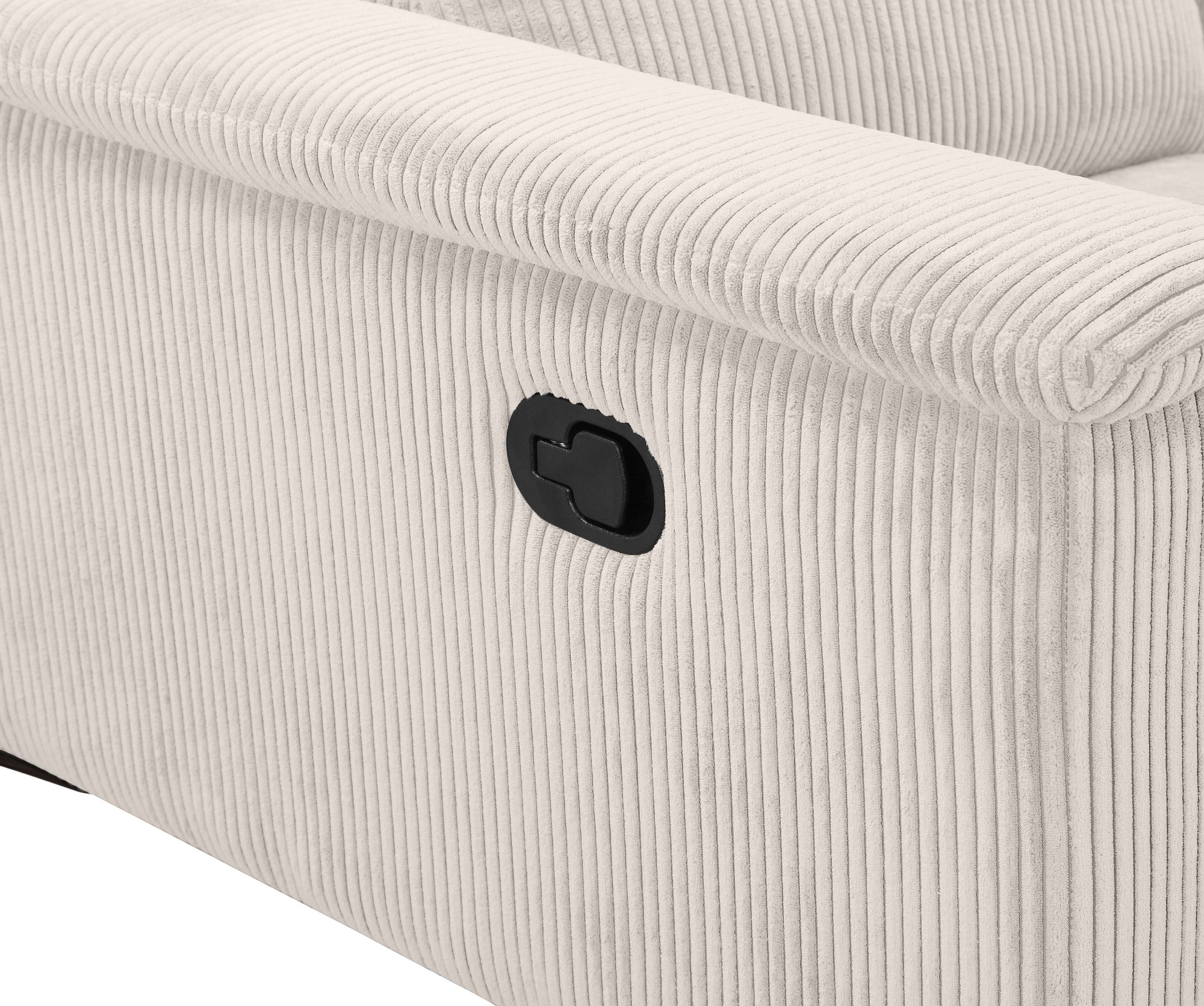 Home affaire 2-Sitzer »Lund in Cord, mit manueller o. elektrischer«, Relaxfunktion, USB-A, Kopfteilverstellung, Breite 160 cm