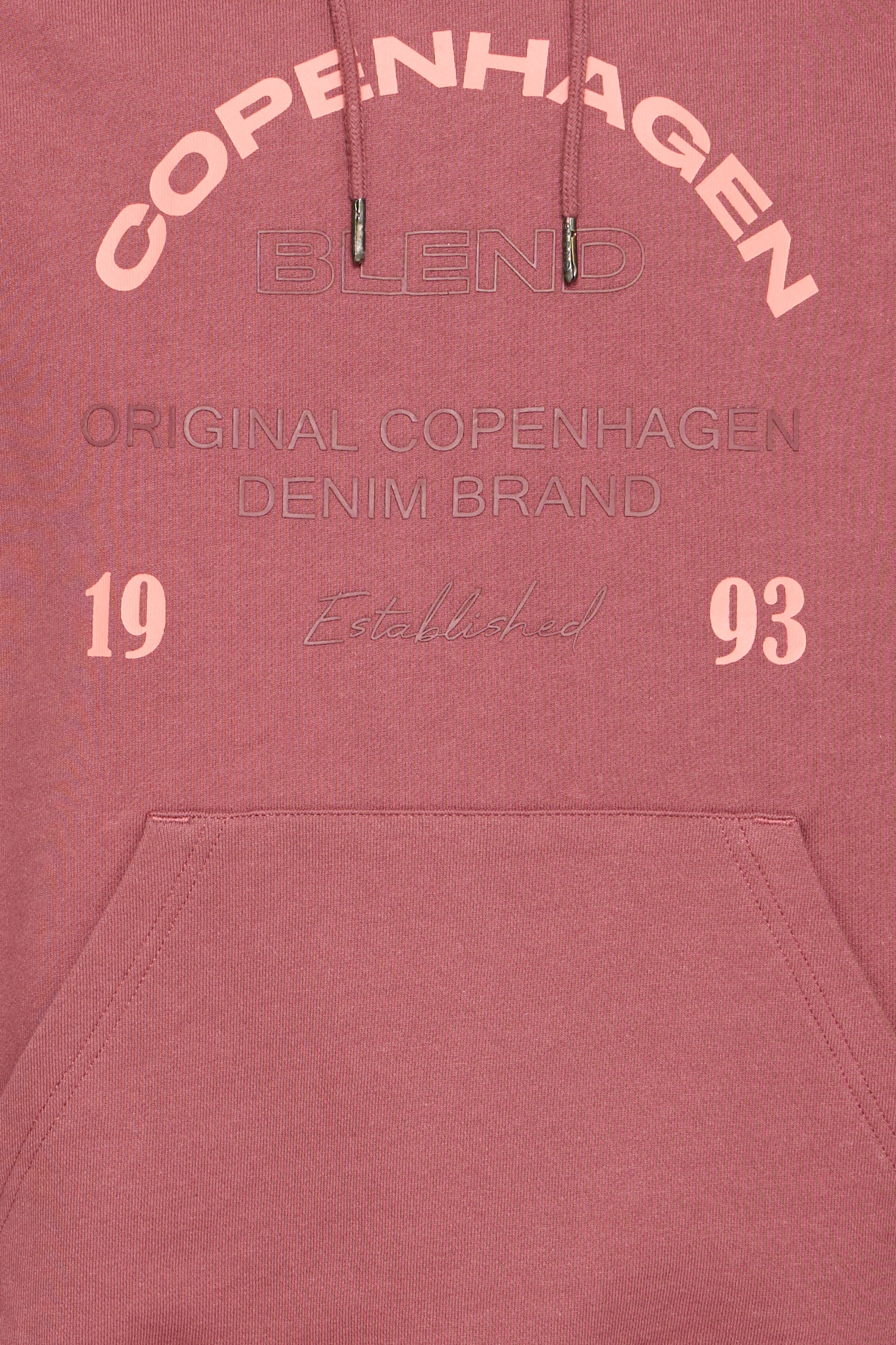 Blend Kapuzensweatshirt »BHKAREL BB LOGO HOODED SWEAT«, in großen Größen
