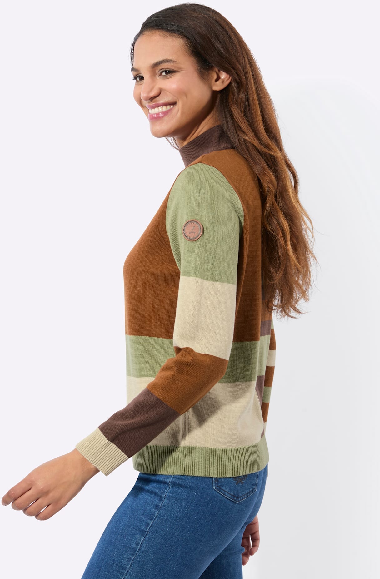 Casual Looks Jacquardpullover »Jacquard-Pullover«