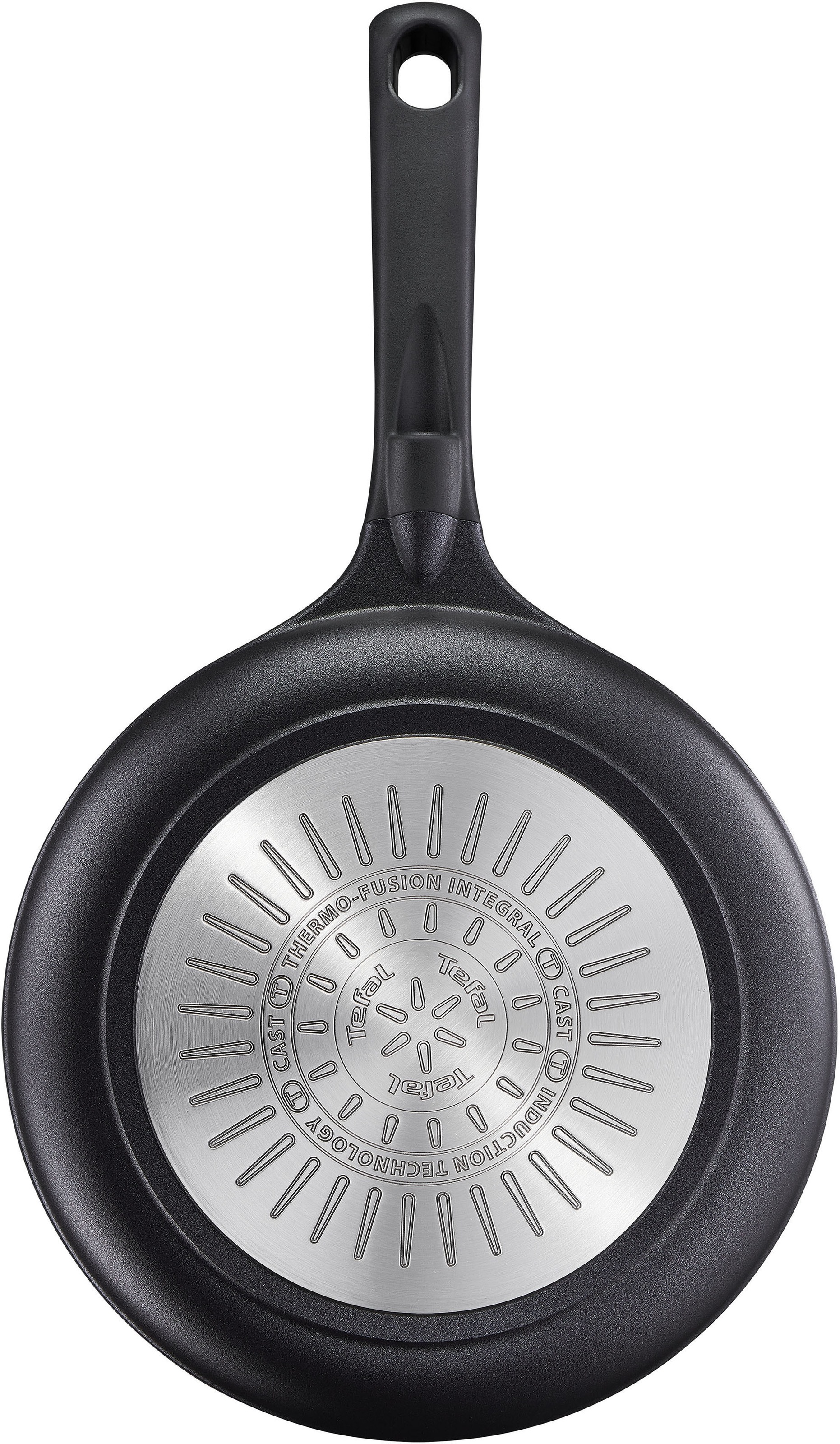 Tefal Bratpfanne »Trattoria Pro«, Aluminiumguss, (1 tlg.), Robust, Antihaftversiegelung, Temperaturanzeiger, Induktion