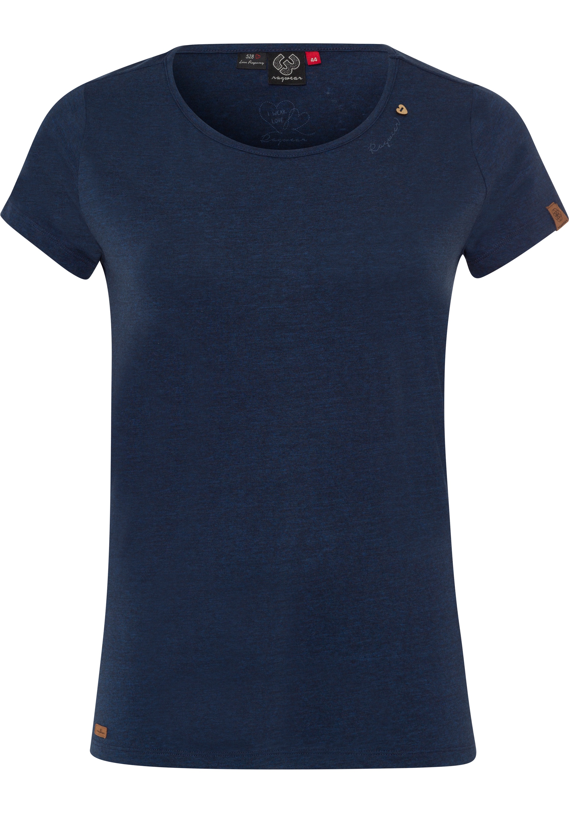 OTTO im und Plus mit »MINT natürlicher Applikation Ragwear in Holzoptik Zierknopf- PLUS«, A Online Logoschriftzug Shop T-Shirt