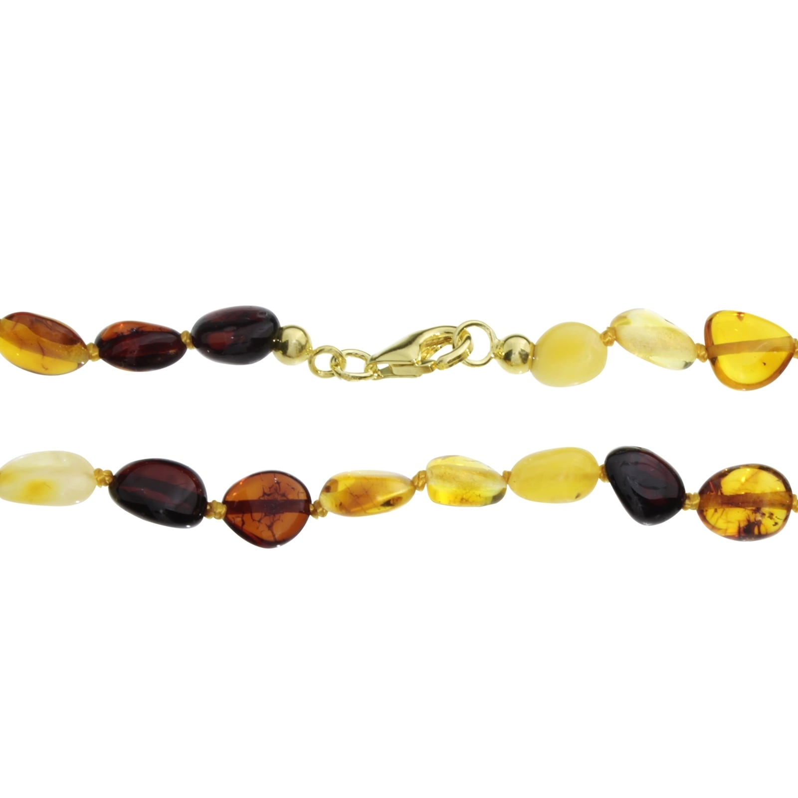 OSTSEE-SCHMUCK Kette ohne Anhänger »- Tocessa - Bernstein -,«