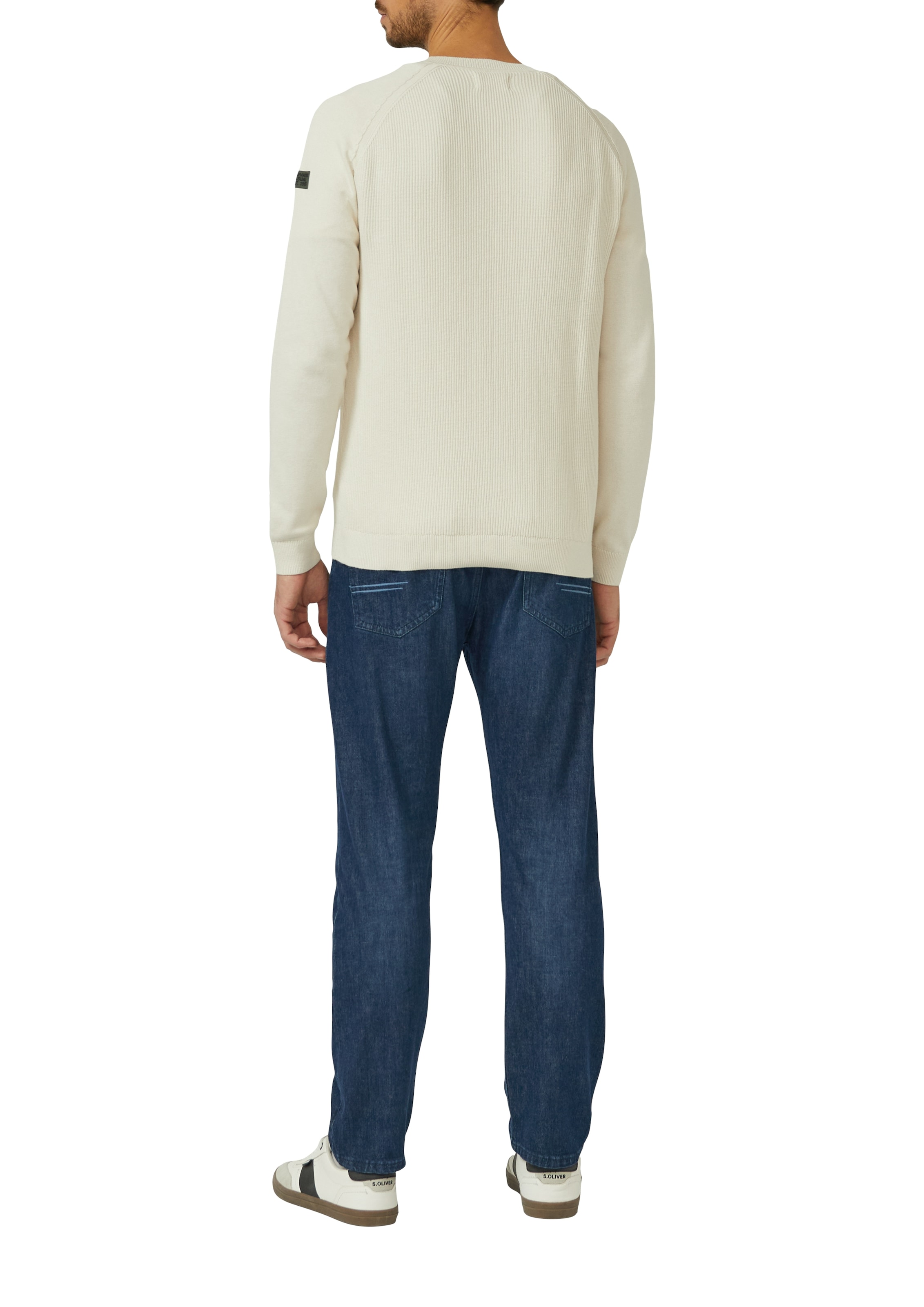 s.Oliver Strickpullover in Strick-Optik