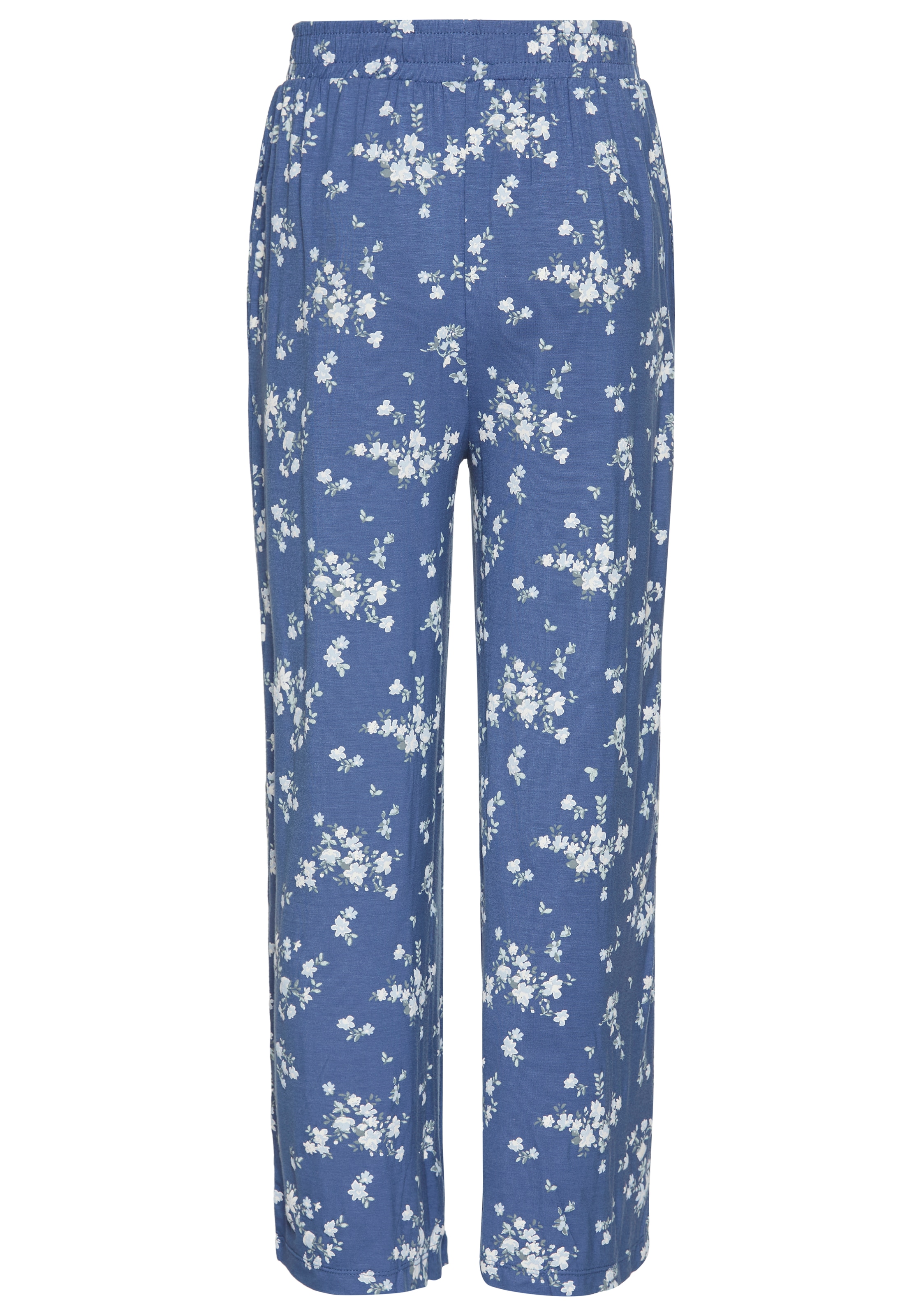 KIDSWORLD Schlupfhose »Viskose-Hose im Blumenmuster«, Trendige Hose mit Blumenmuster