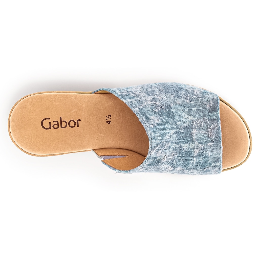 Gabor Pantolette, mit Gabor Best Fitting Ausstattung